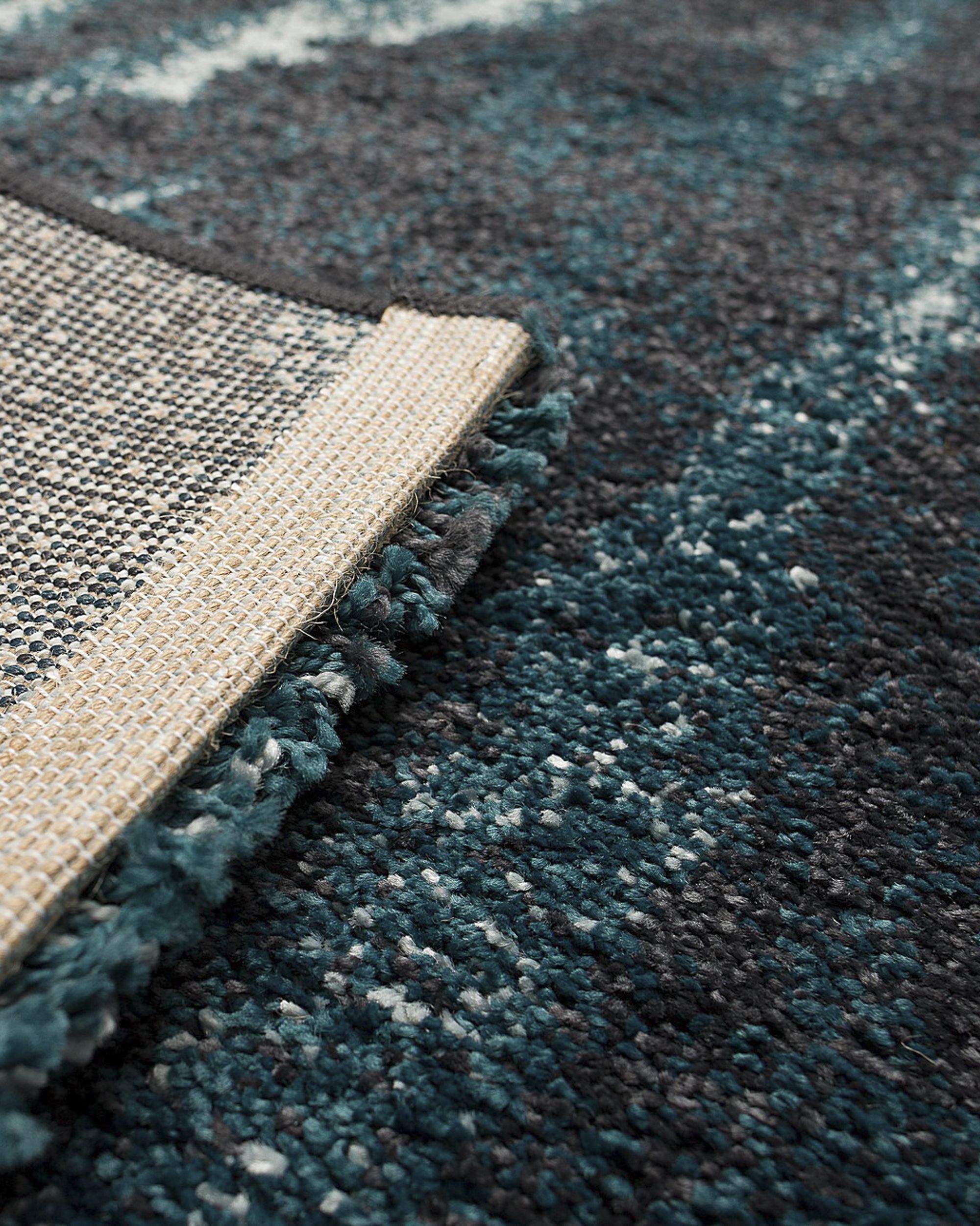 Dywan Softness near black/peacock blue 120x170cm (hover)