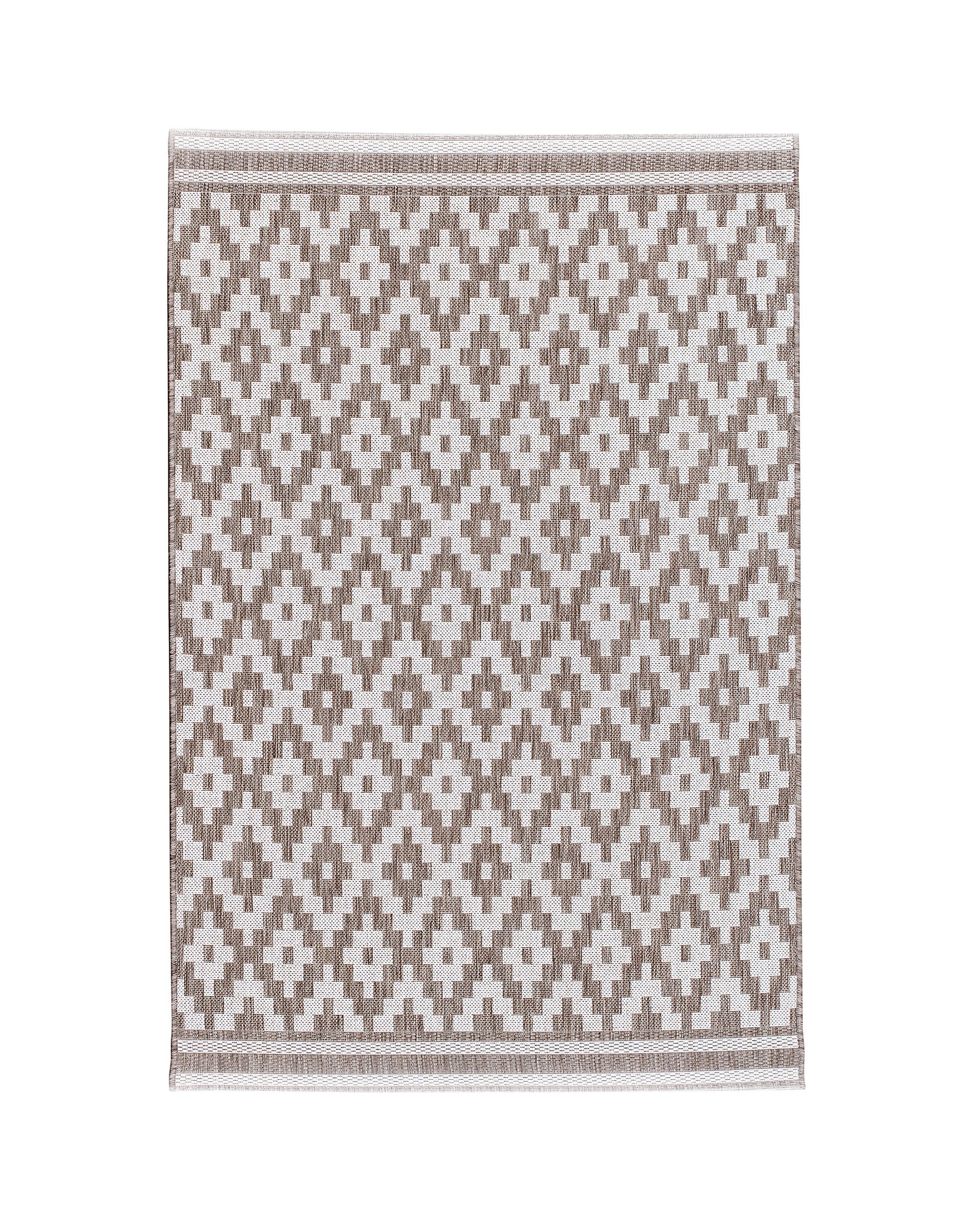 Dywan Modern Rhombs mink/beige 120x170cm