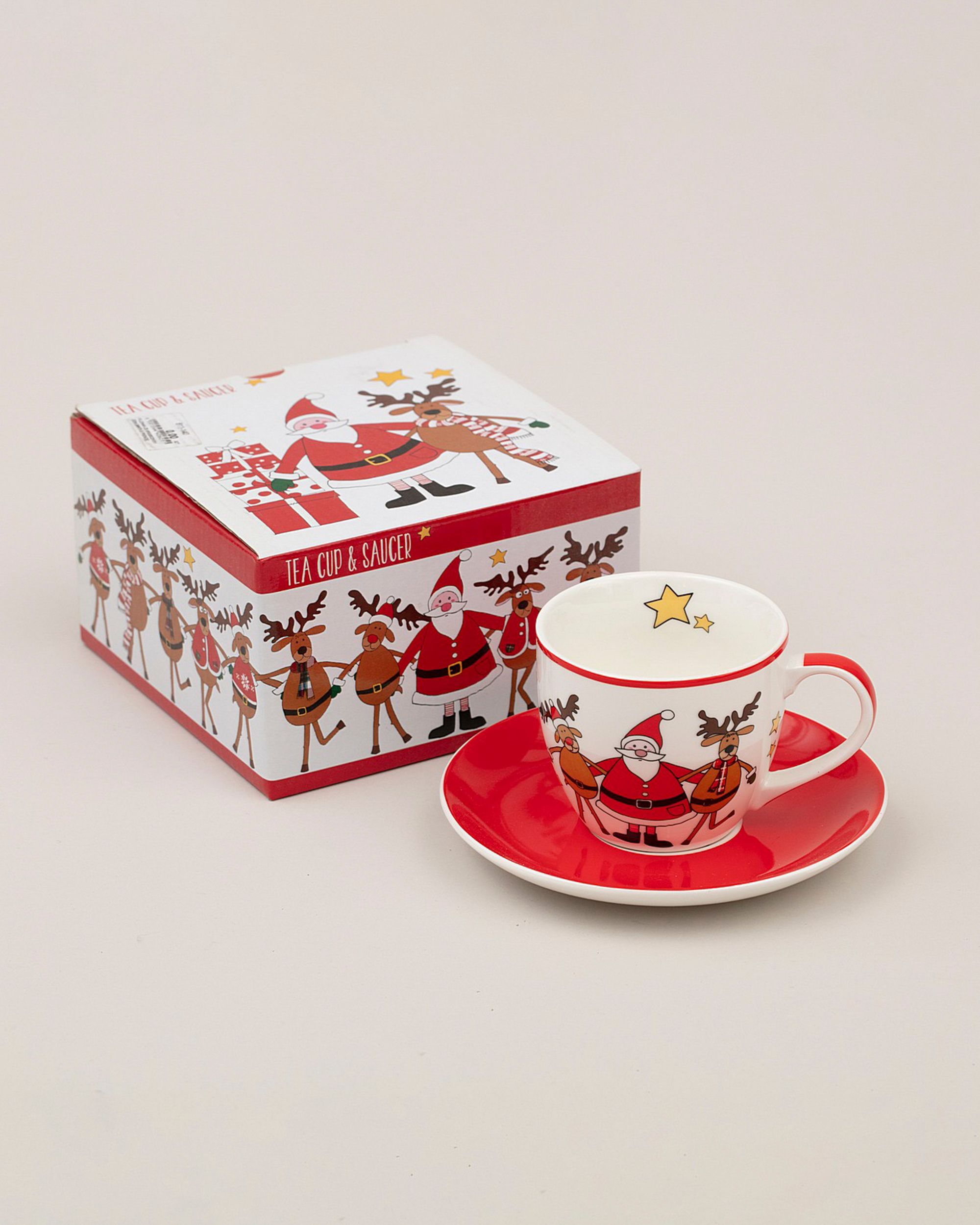 Filiżanka ze spodkiem Spirit of Christmas porcelana 200ml (hover)