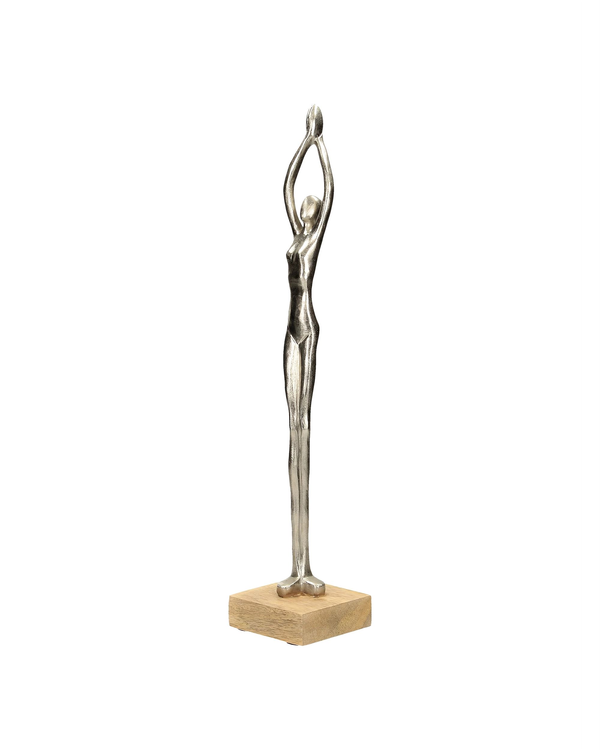 Dekoracja Silver Woman II wys. 52cm (hover)