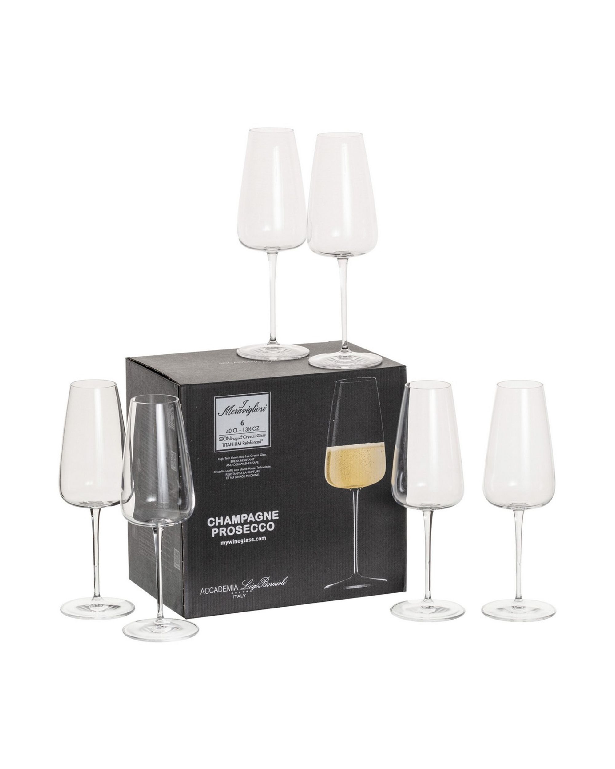 Kieliszki do szampana Gioco 6szt. 400ml (hover)