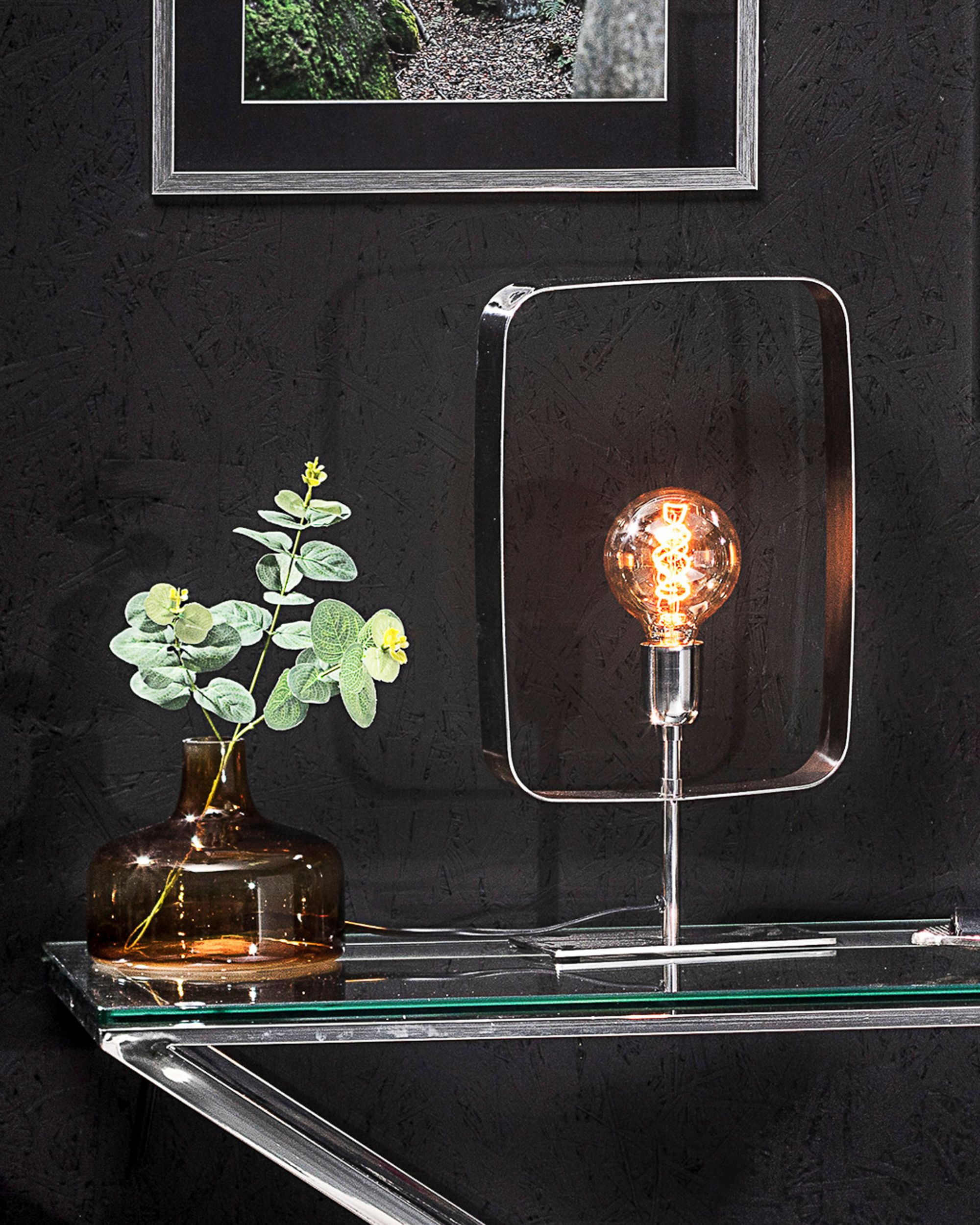Lampa stołowa Theo Silver 46 cm (hover)