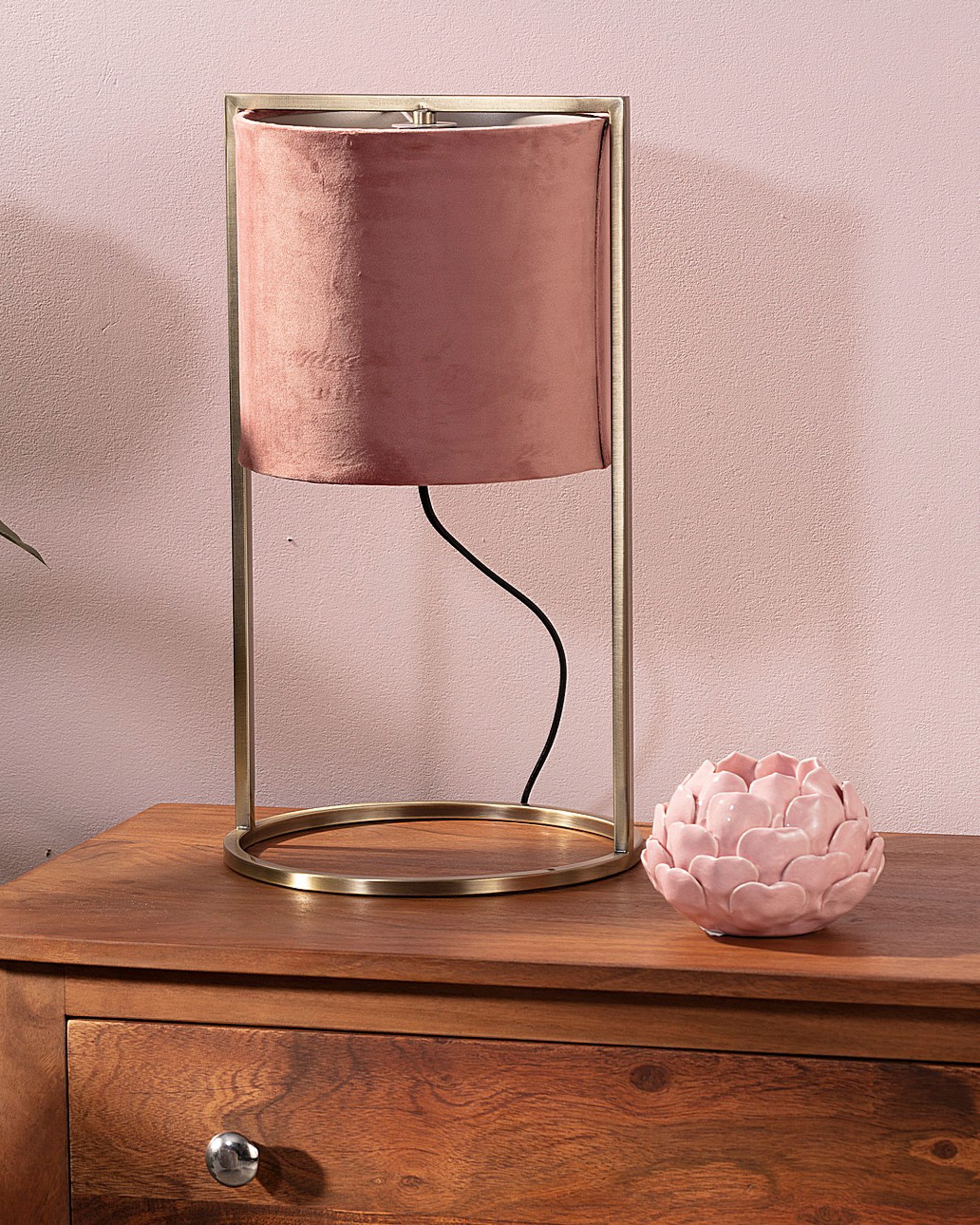 Lampa stołowa Santos Pink&Gold (hover)