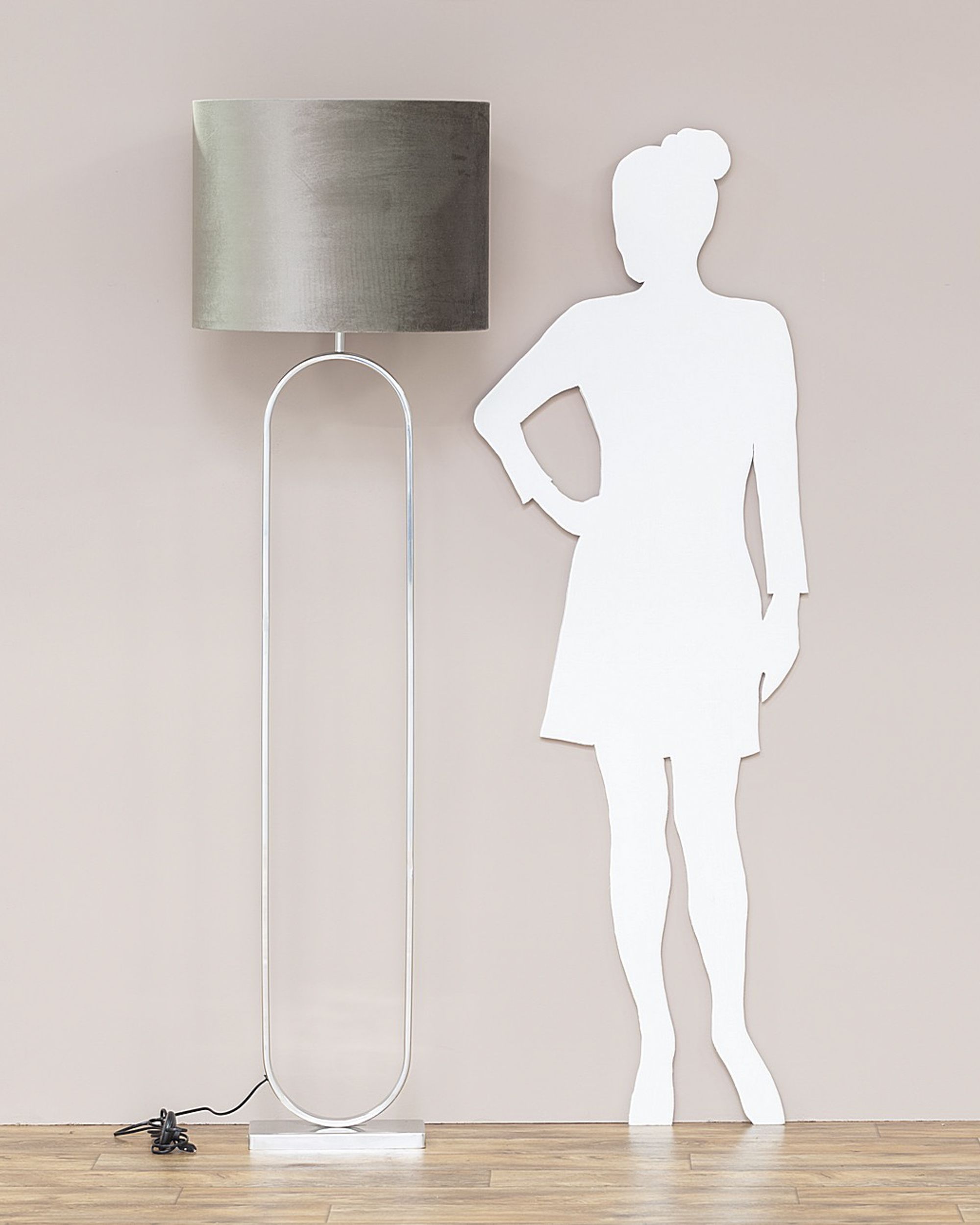 Lampa podłogowa Mira Taupe (hover)