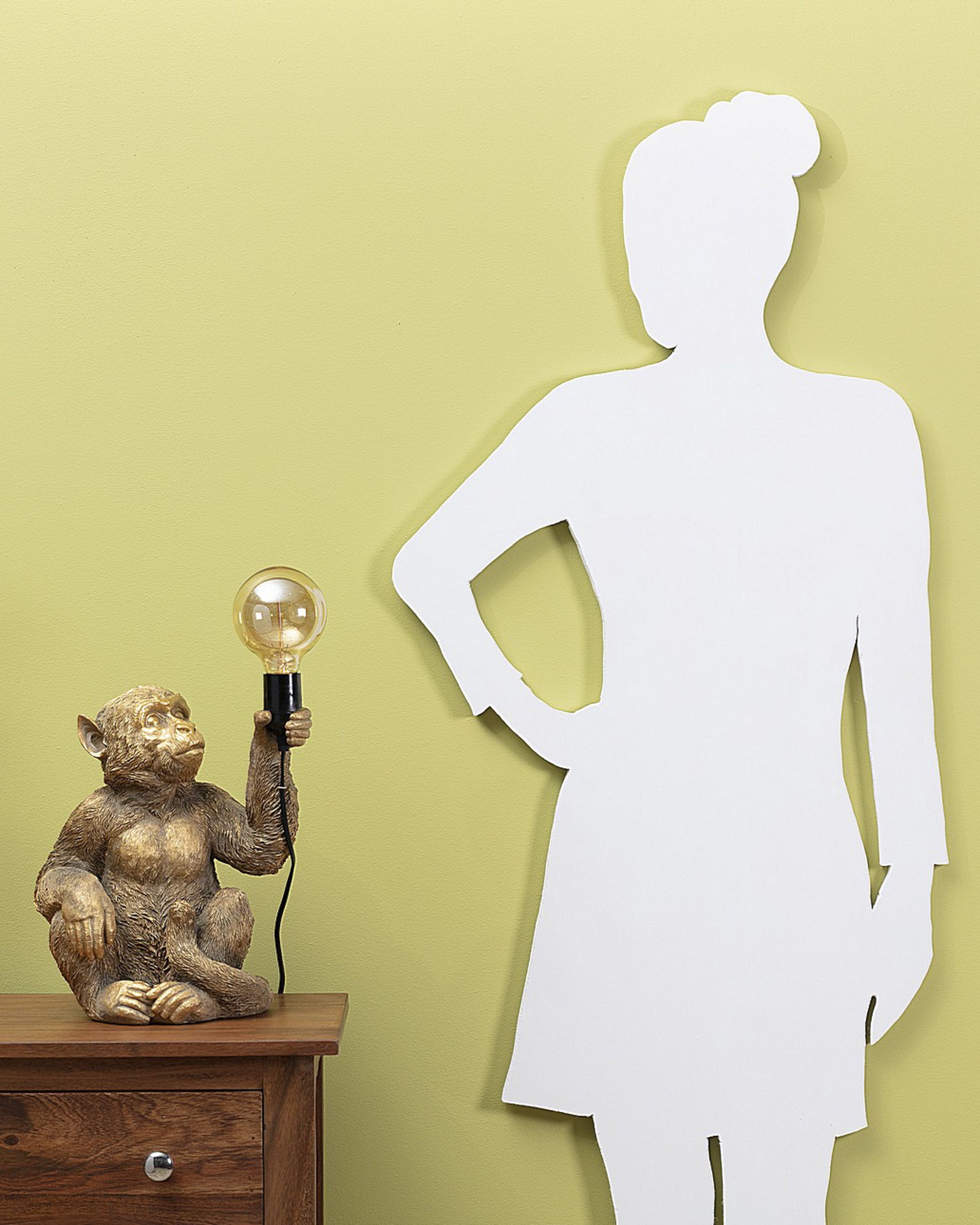 Lampa stołowa Gold Monkey 36cm (hover)