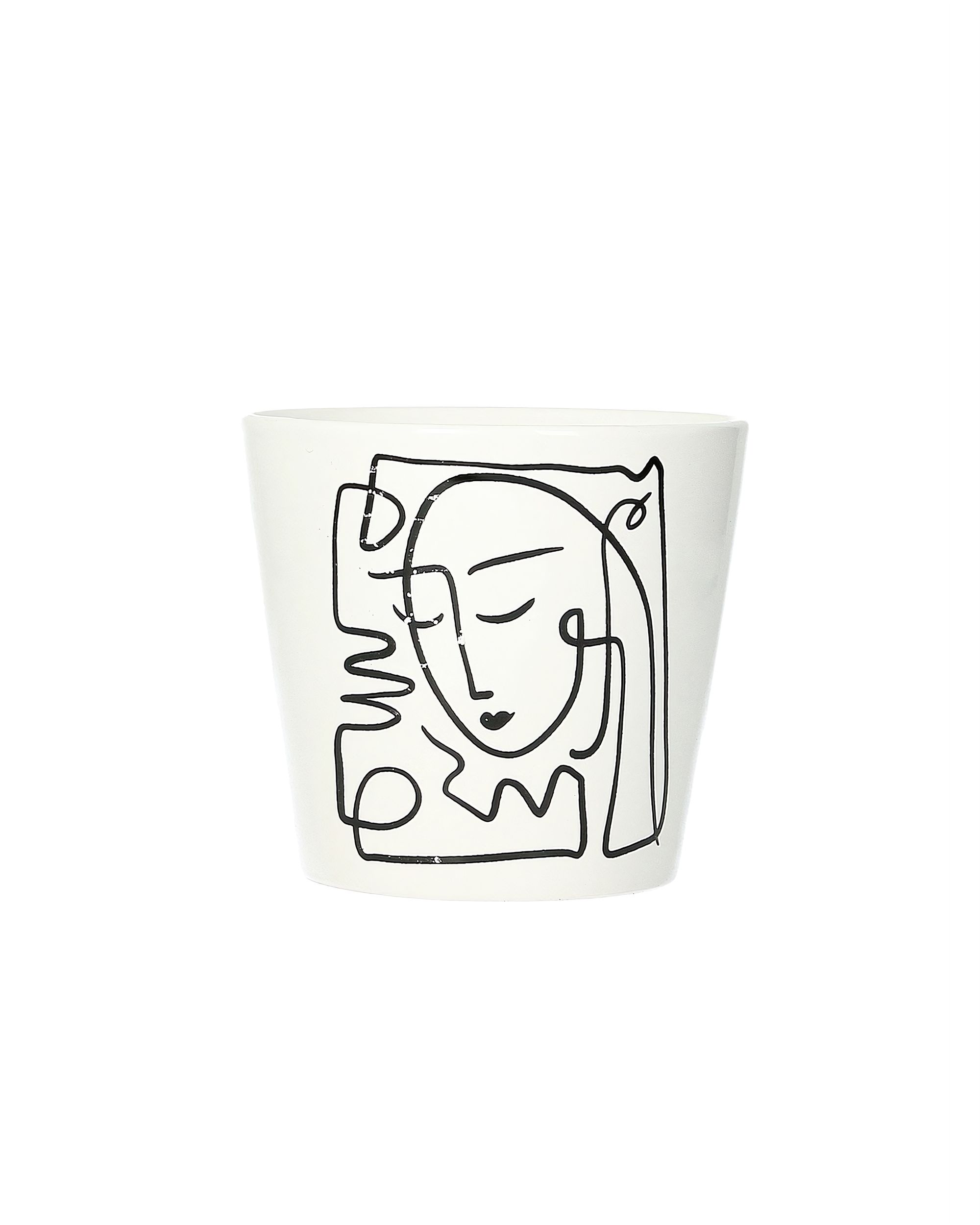 Osłona na doniczkę Face II 12cm