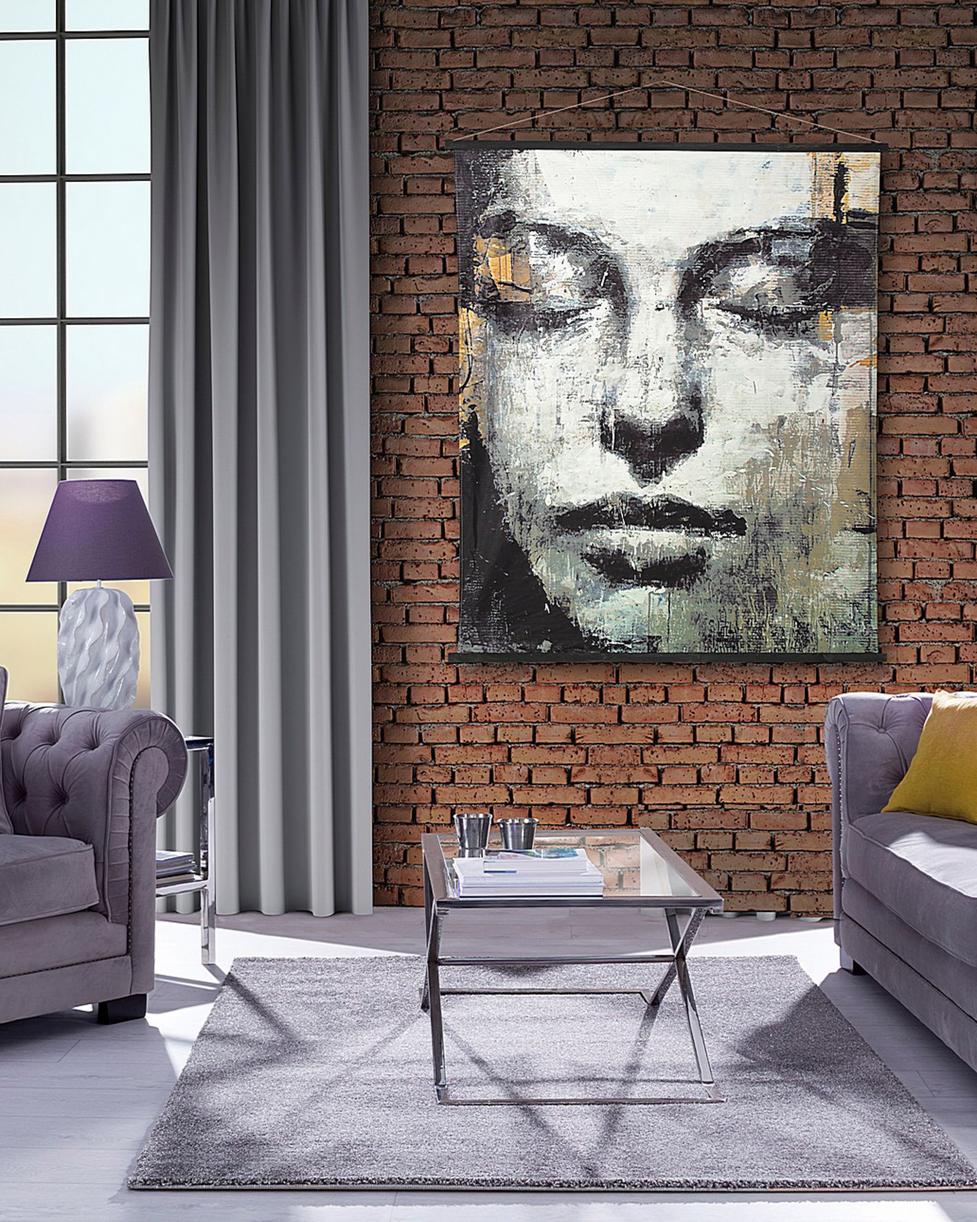 Kakemono Misaki 124x148cm (hover)