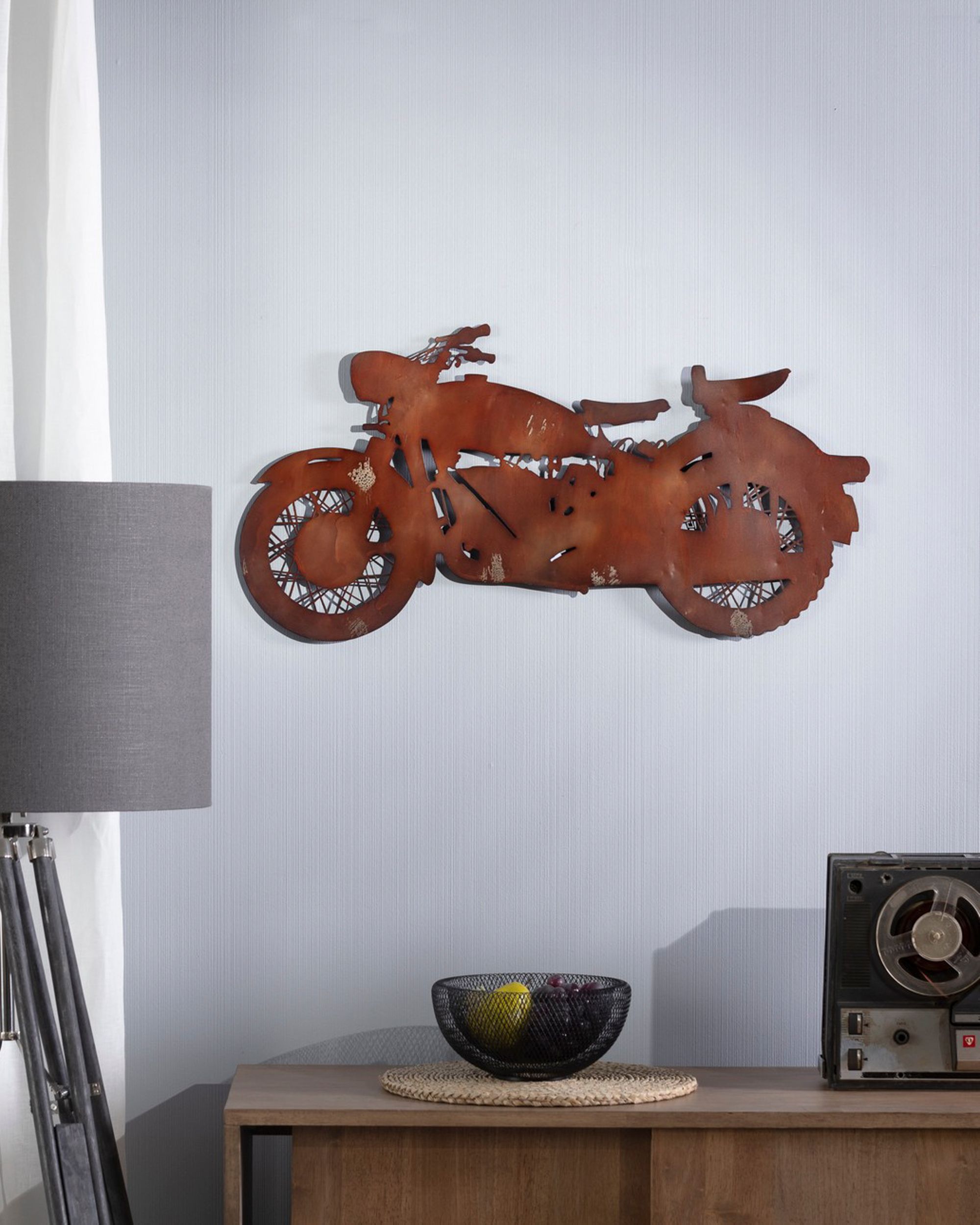 Dekoracja ścienna Rusty Motorbike (hover)