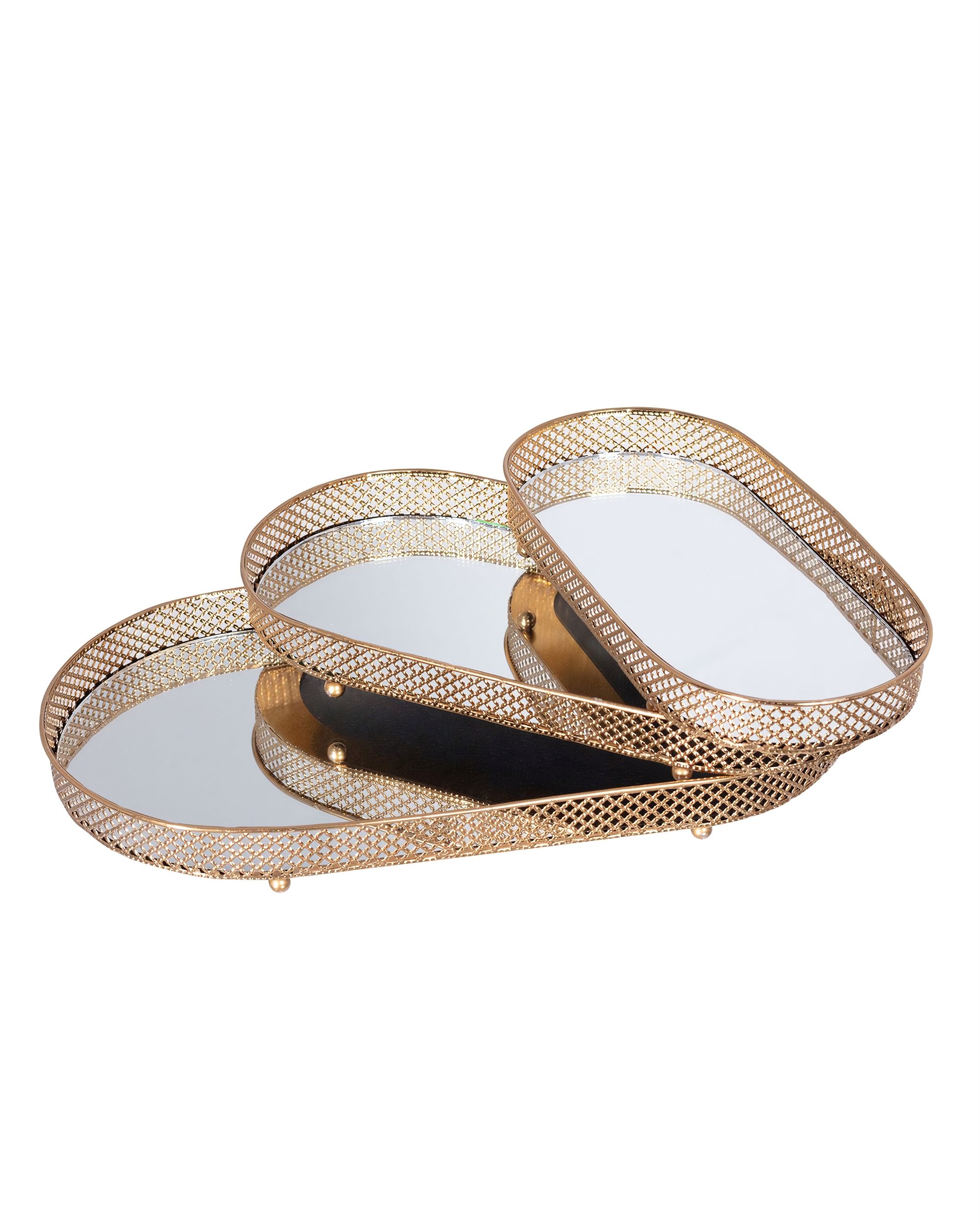 Komplet tac Eleonora 3szt. gold