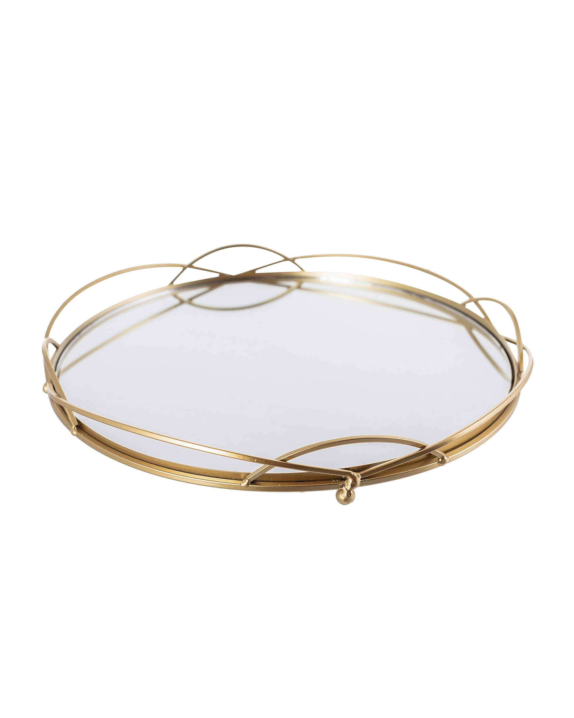 Taca Gold Mirror ⌀28cm