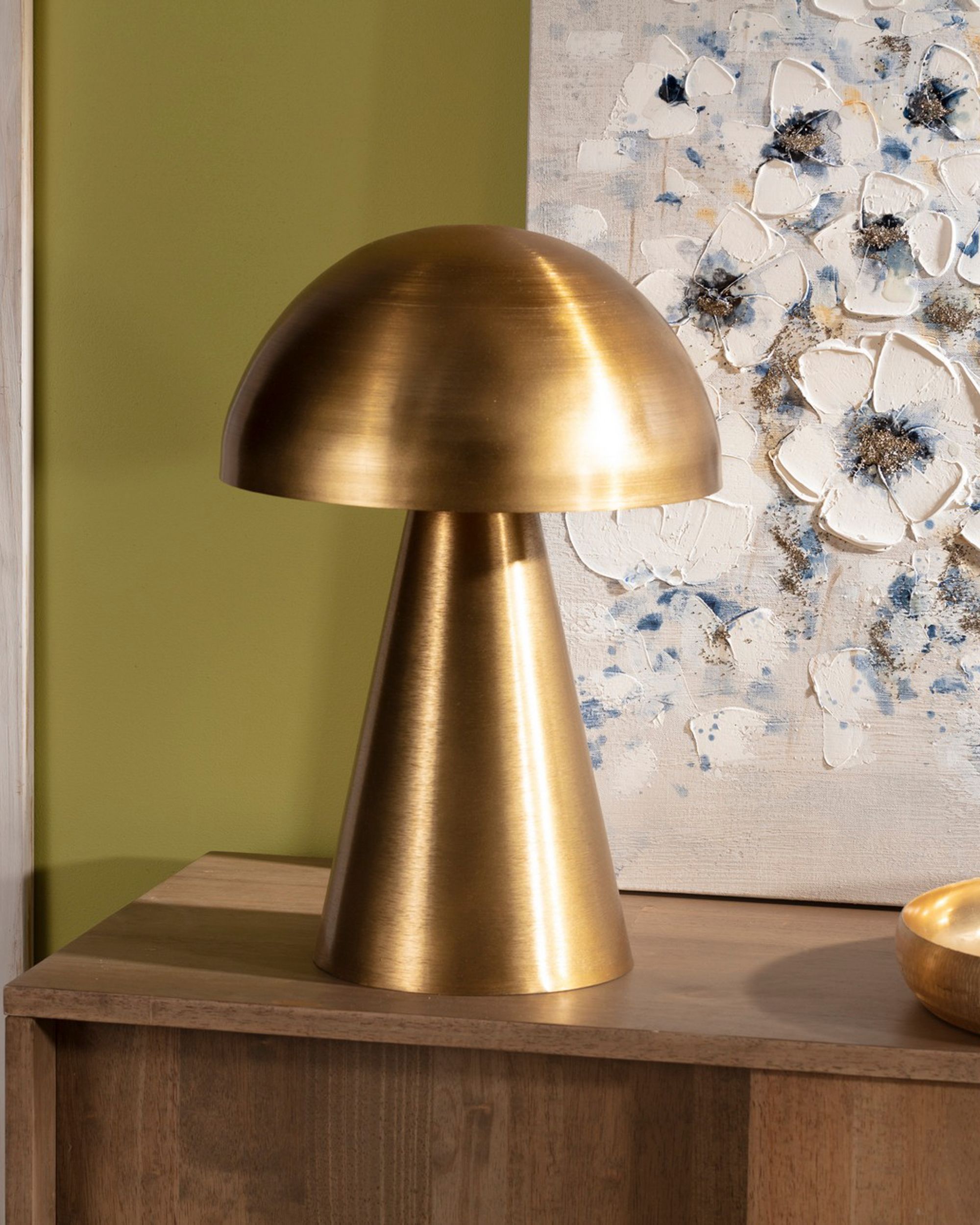 Lampa stołowa Mushroom Gold 48cm (hover)