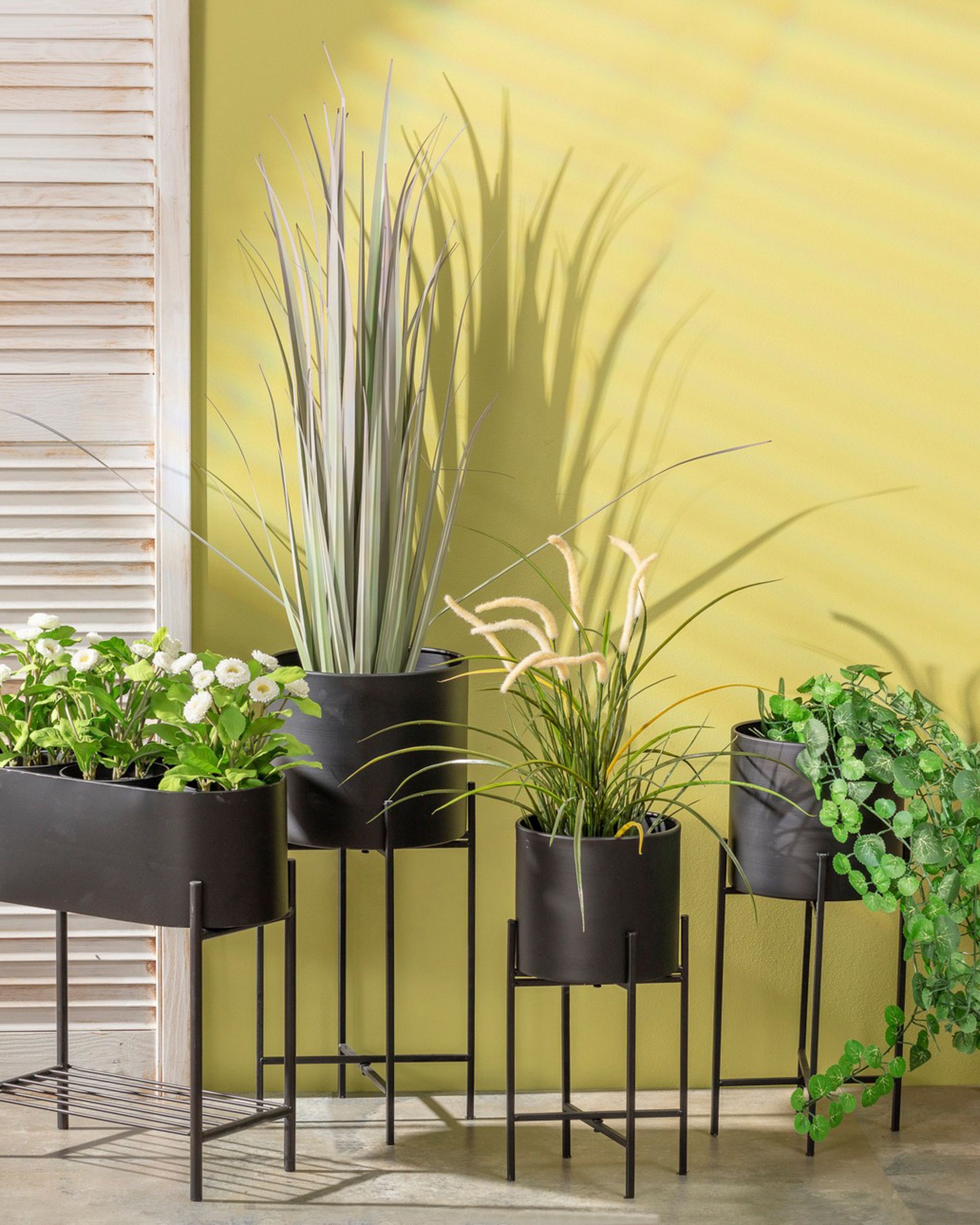 Kwietnik Marcus 47cm black (hover)