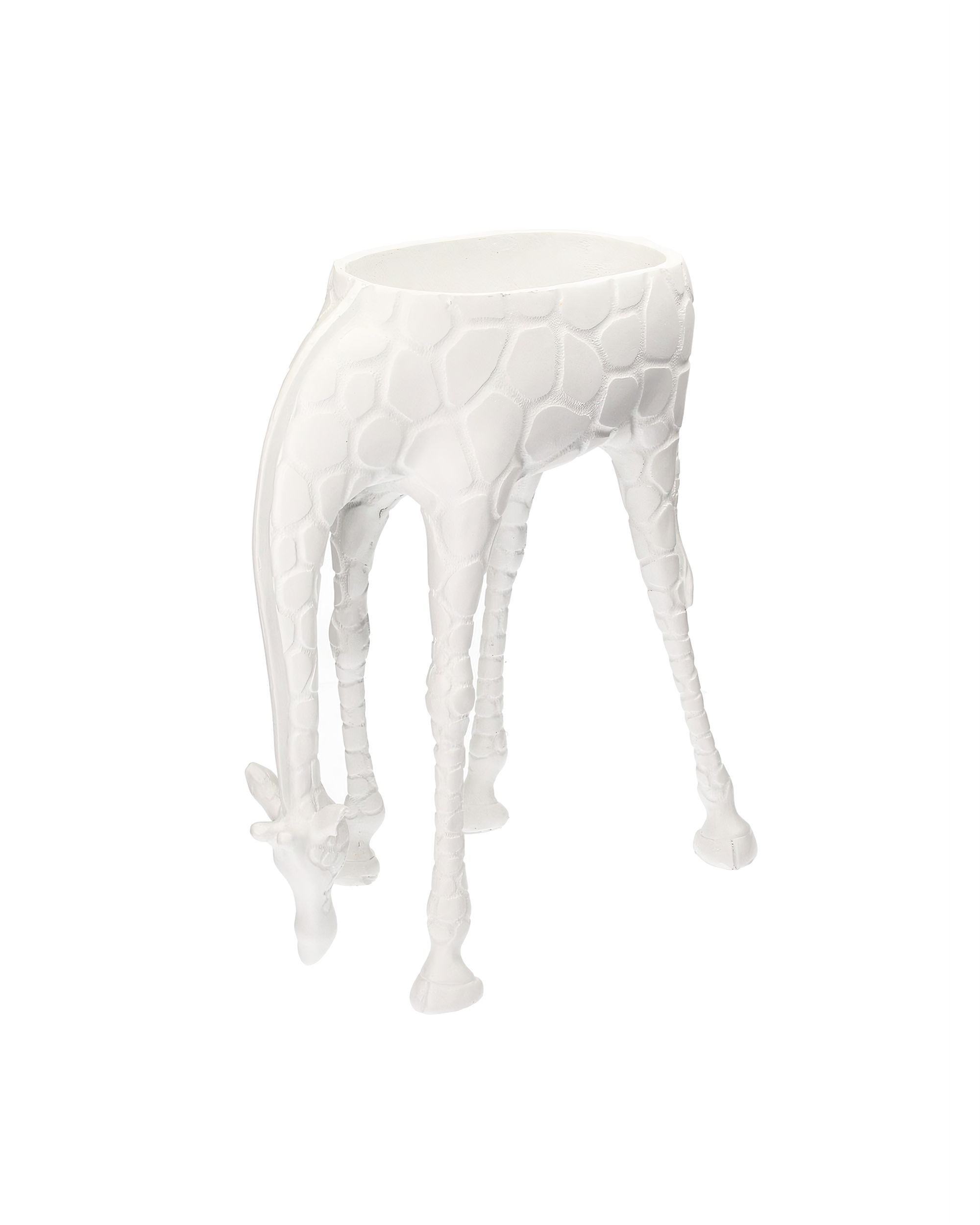 Osłonka na doniczkę Giraffe white