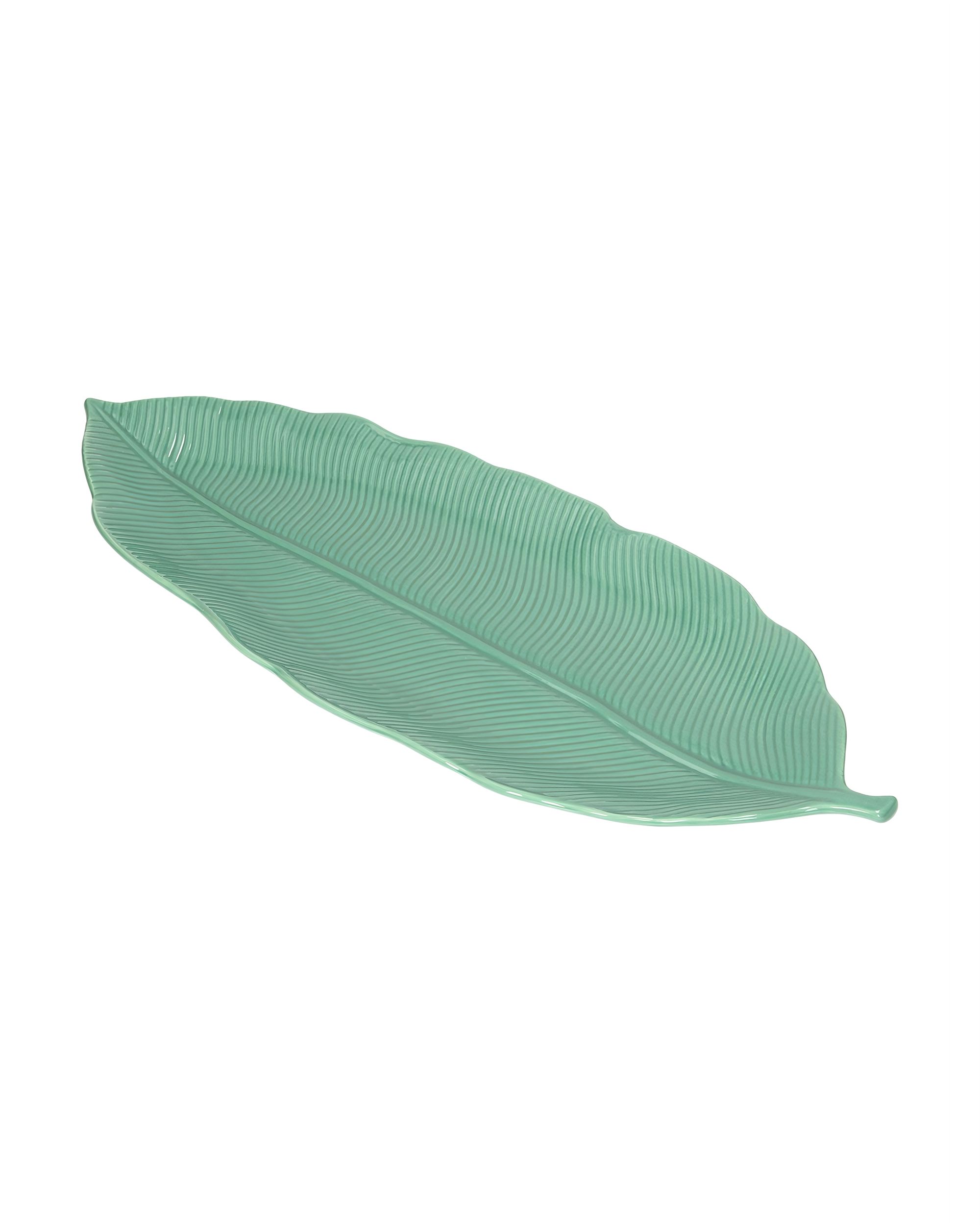 Półmisek Jungle Leaves 47cm light green