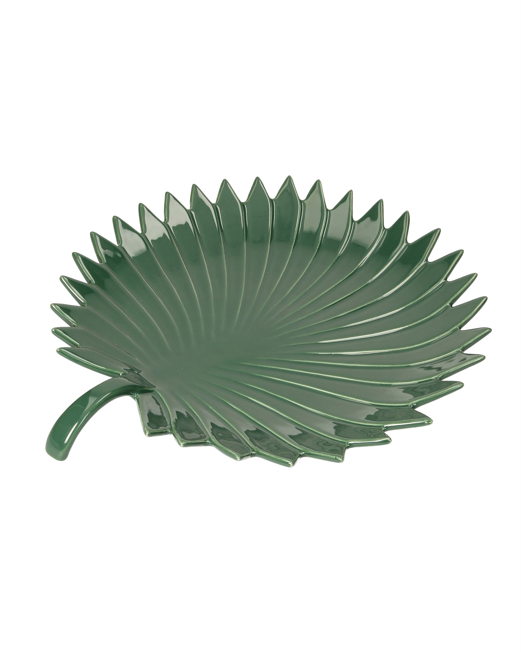 Półmisek Jungle Leaves 35cm green