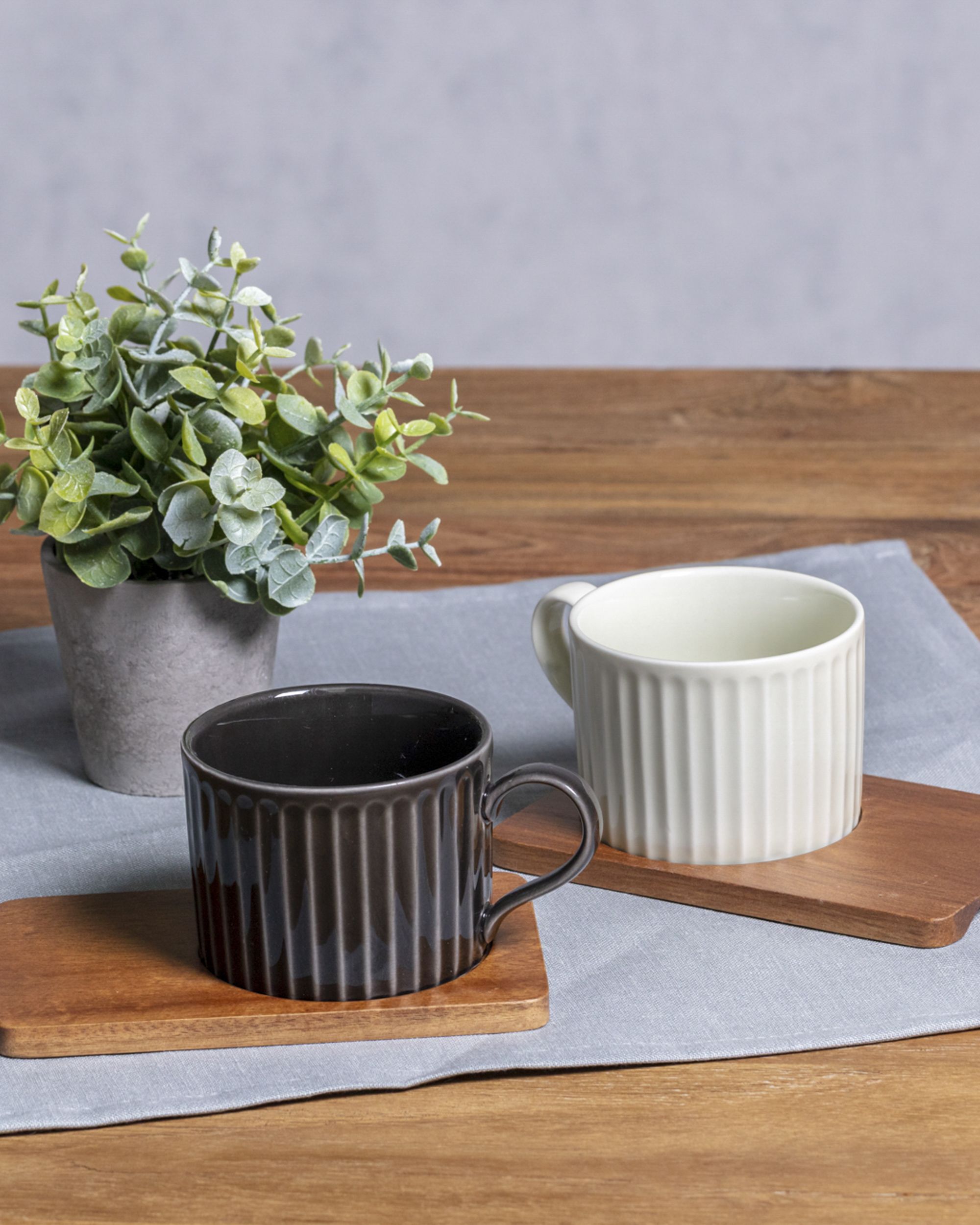 Zestaw filiżanek Giorno Duo 250ml black (hover)