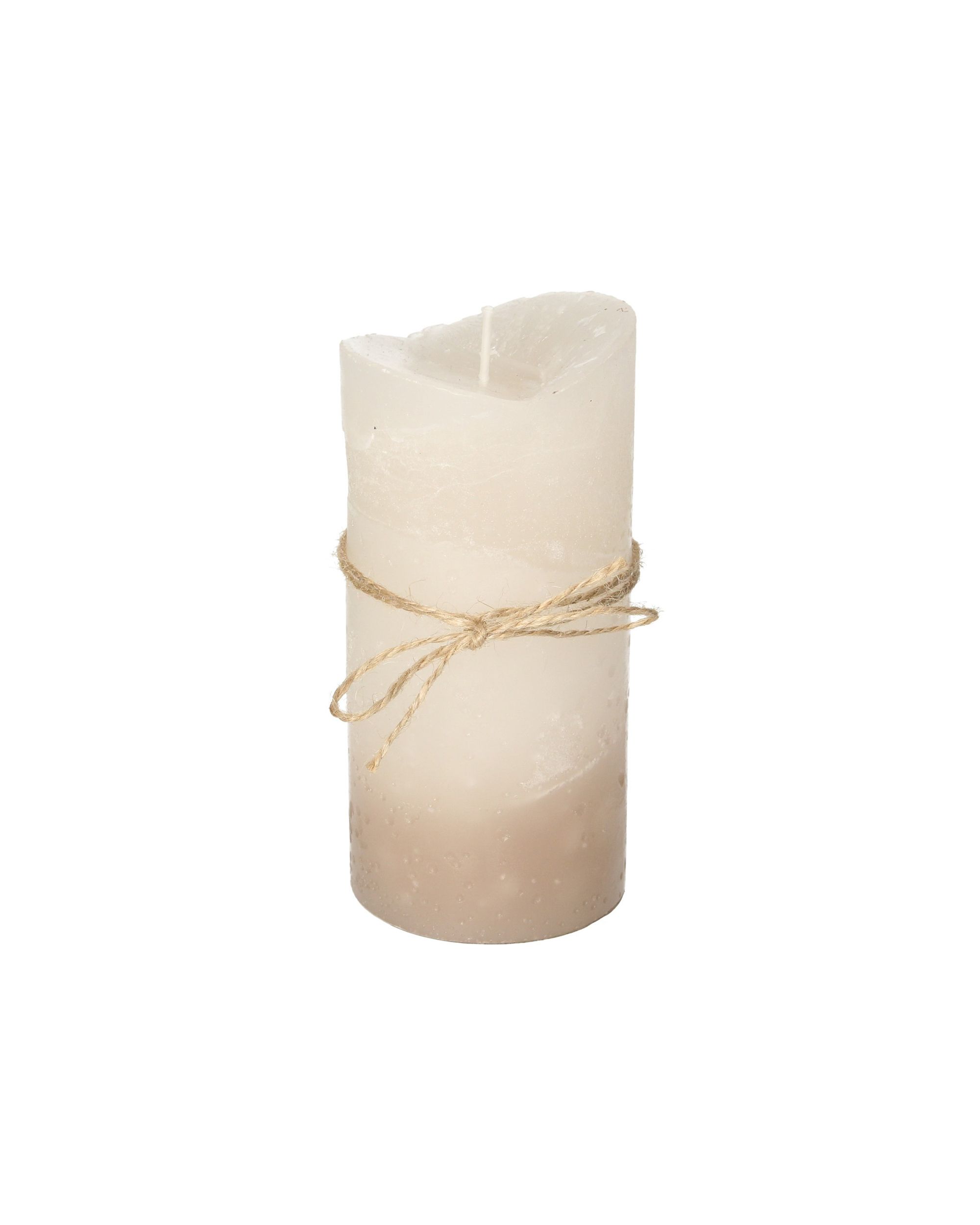 Świeca Dorotea 15cm milk coffe (hover)