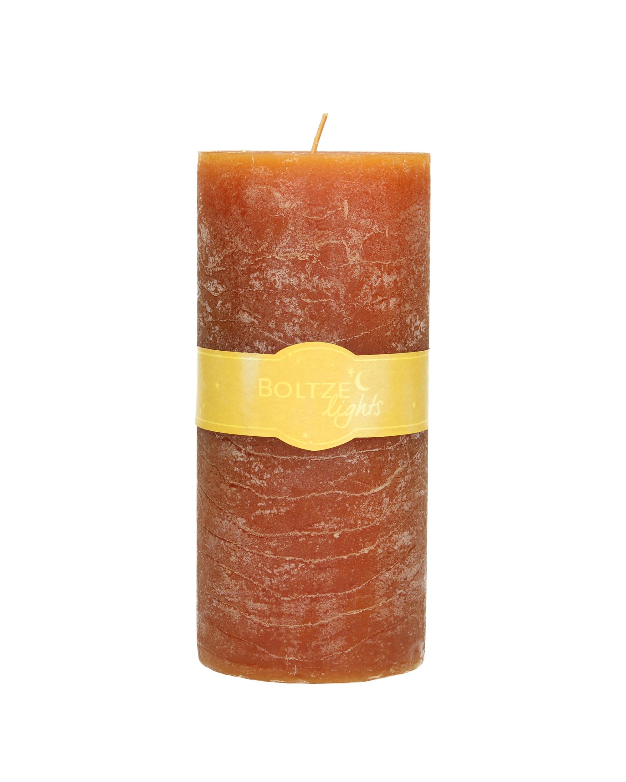 Świeca Lea 20cm orange (hover)