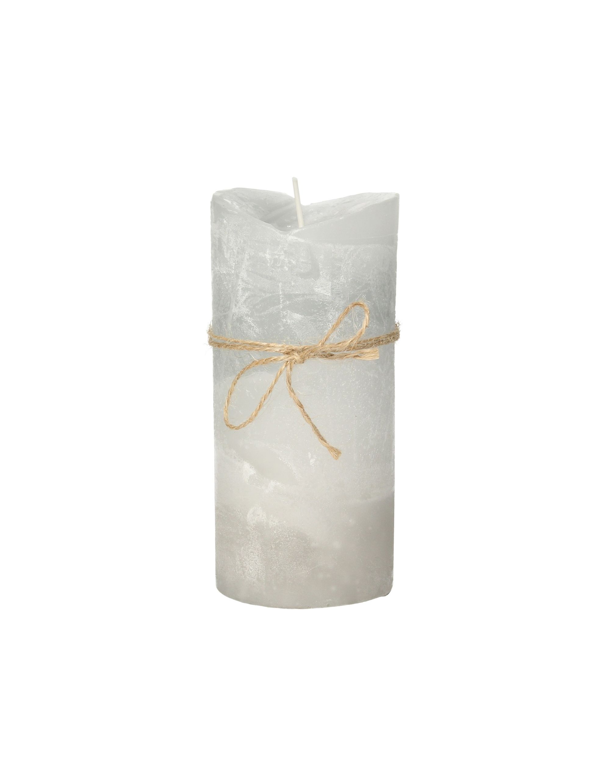 Świeca Dorotea 15 cm grey cristal (hover)