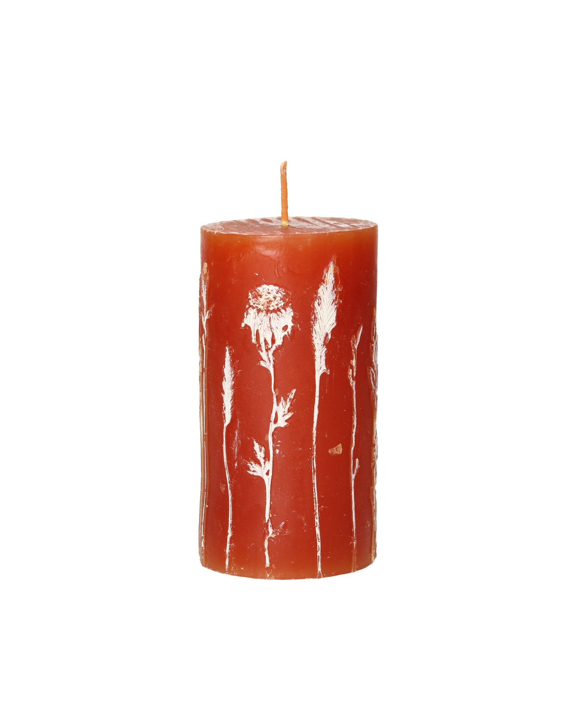 Świeca Giulia 13cm orange (hover)