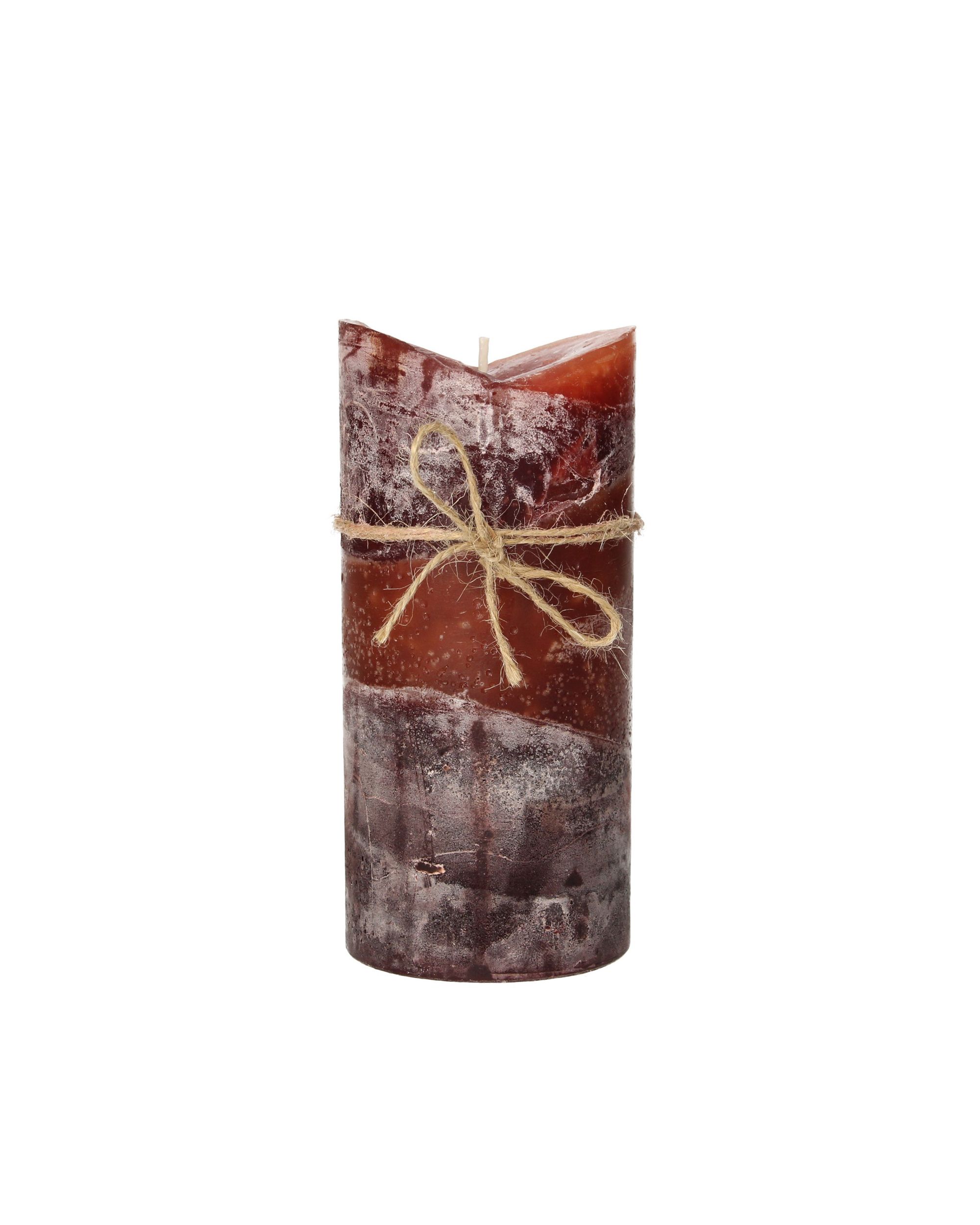Świeca Dorotea 15cm burgund (hover)