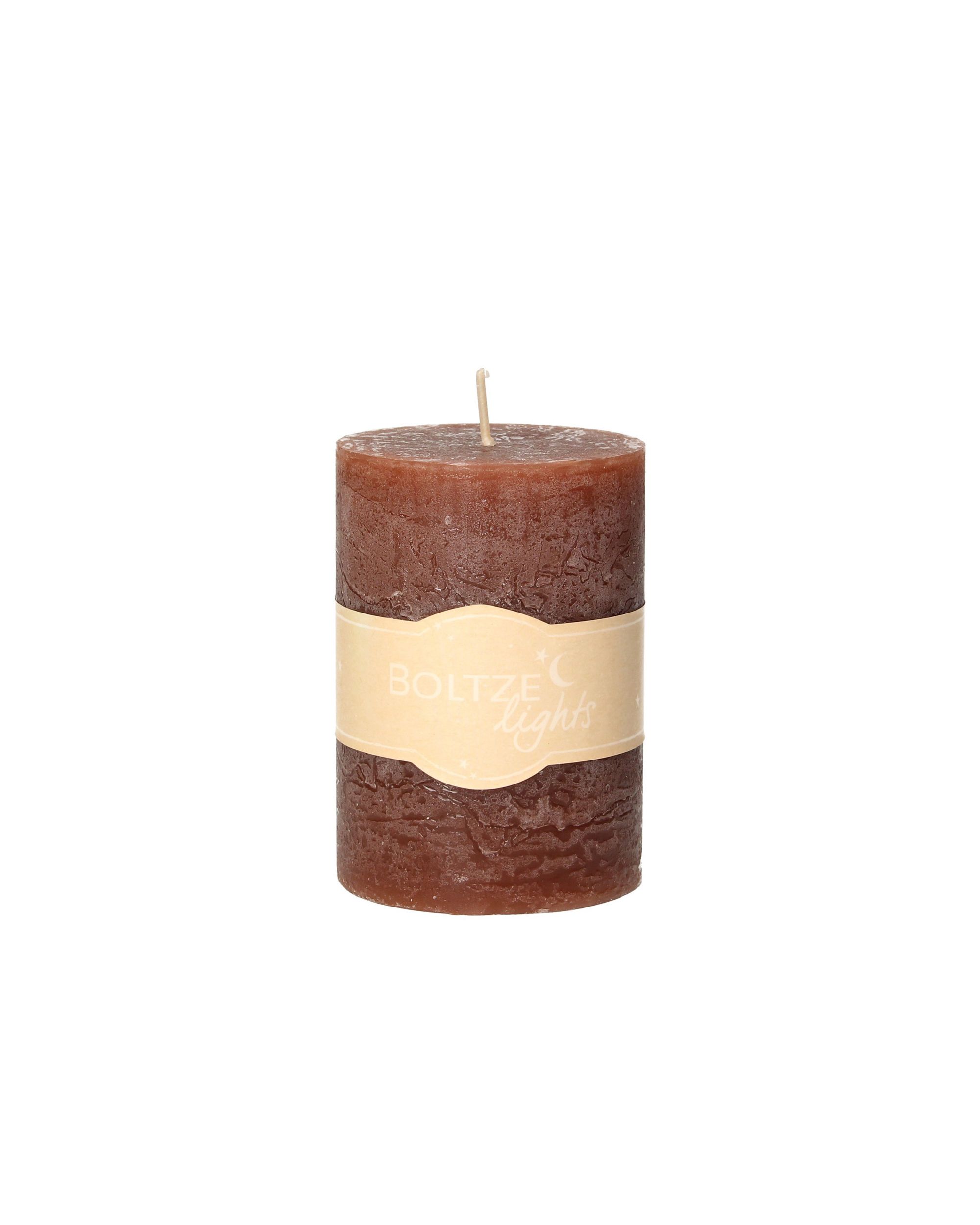 Świeca Lea 10cm brown (hover)