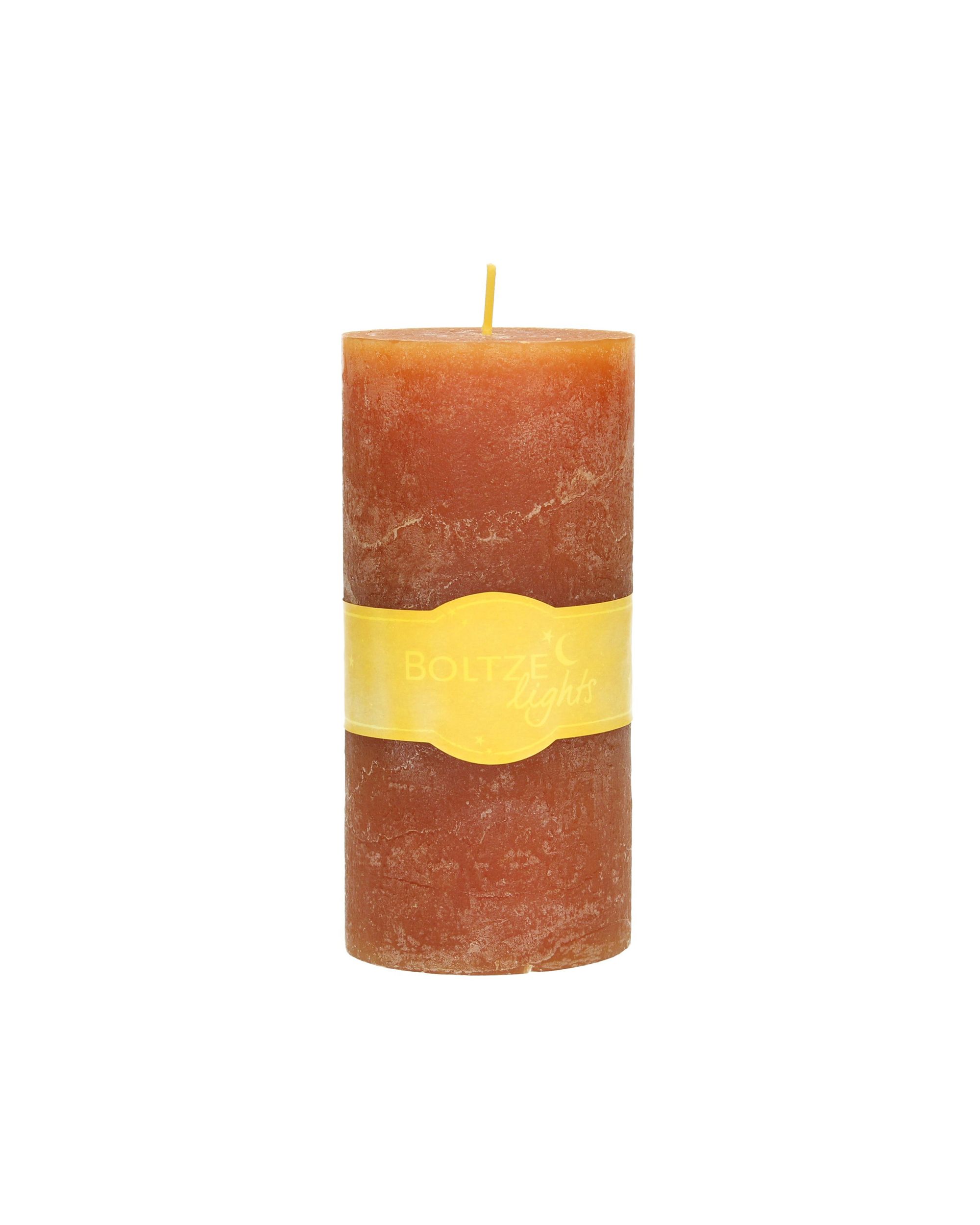 Świeca Lea 15cm orange (hover)