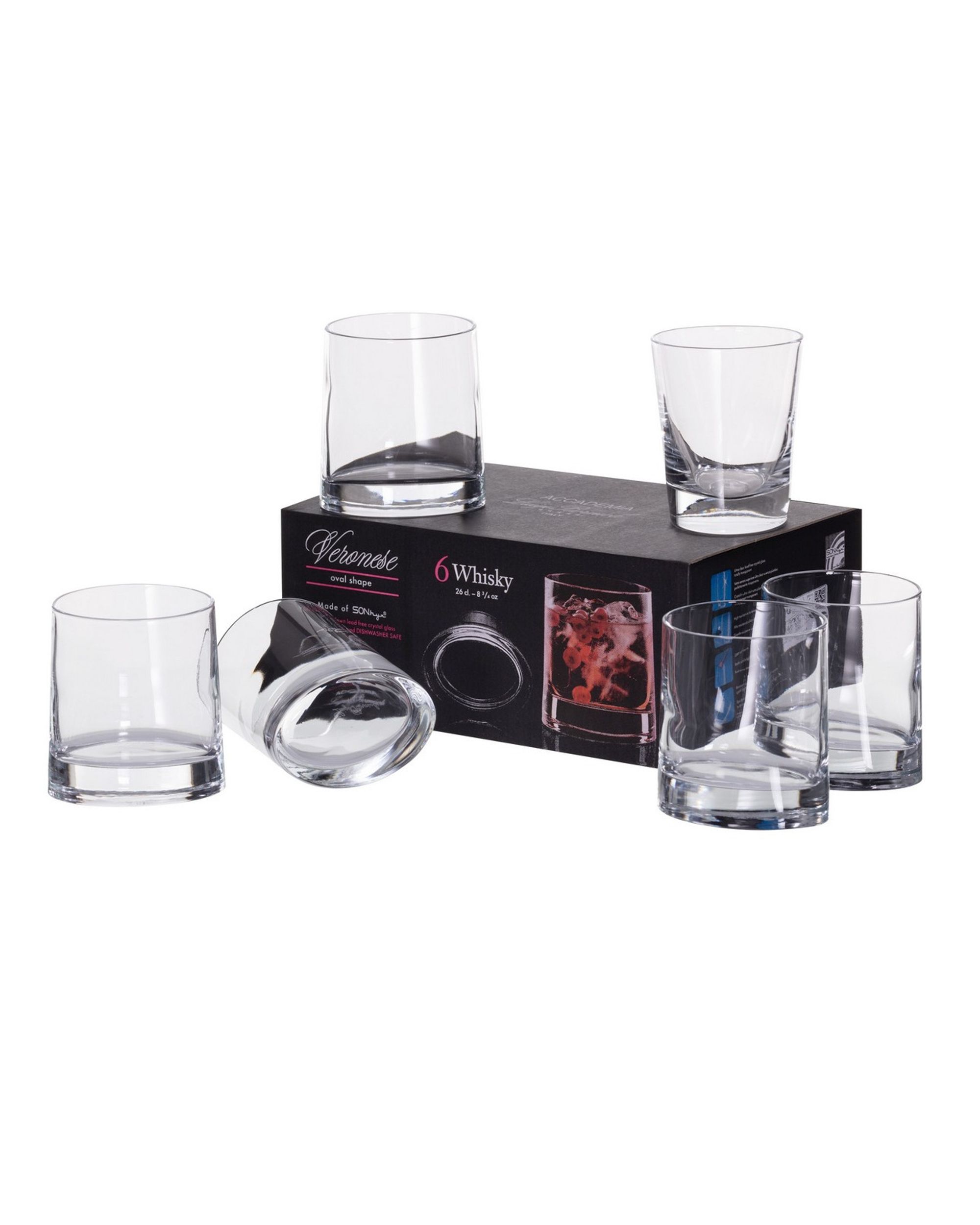 Szklanki do whisky Arieen 6 szt. 260ml (hover)