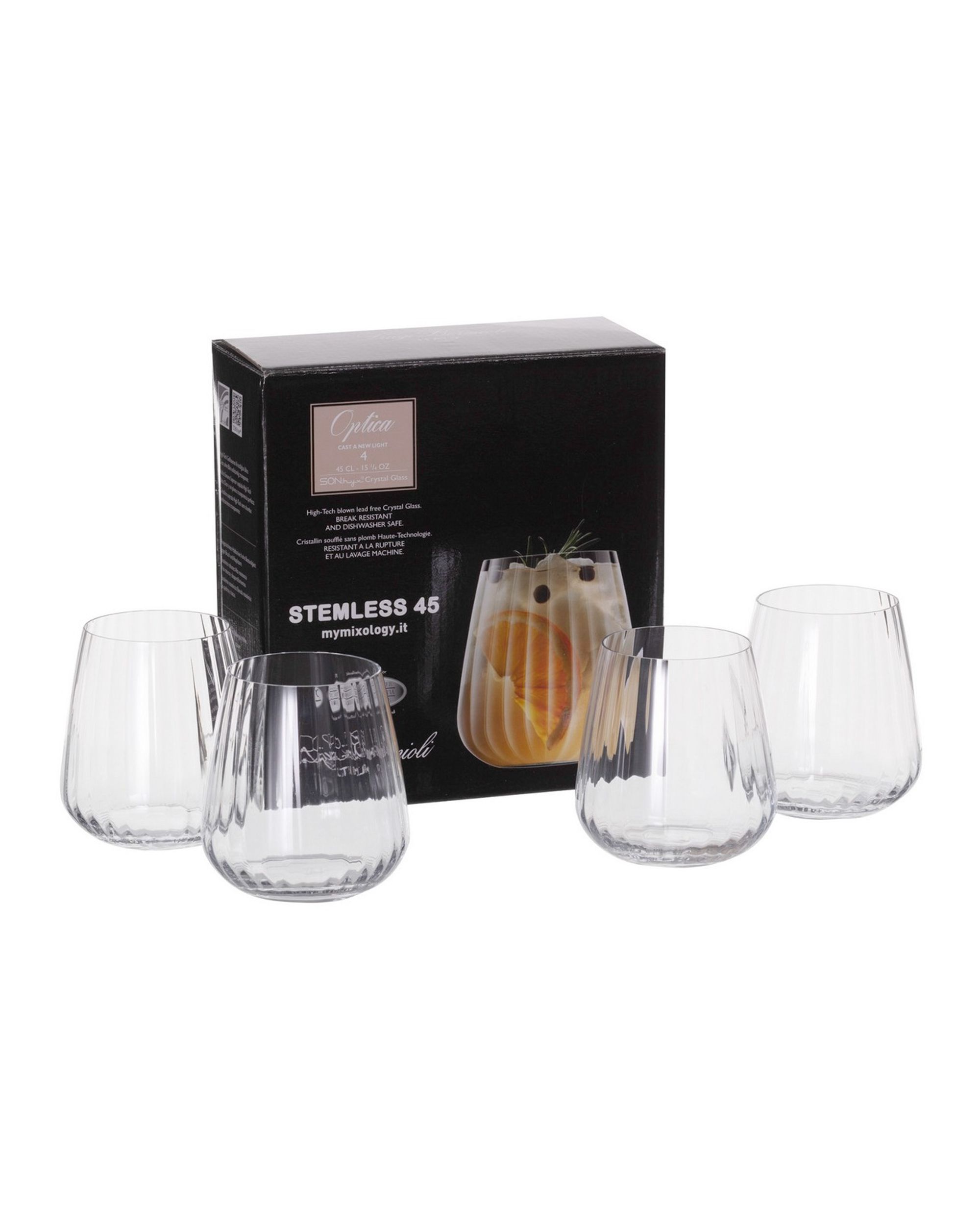Szklanki Ottico 4szt. 450ml (hover)