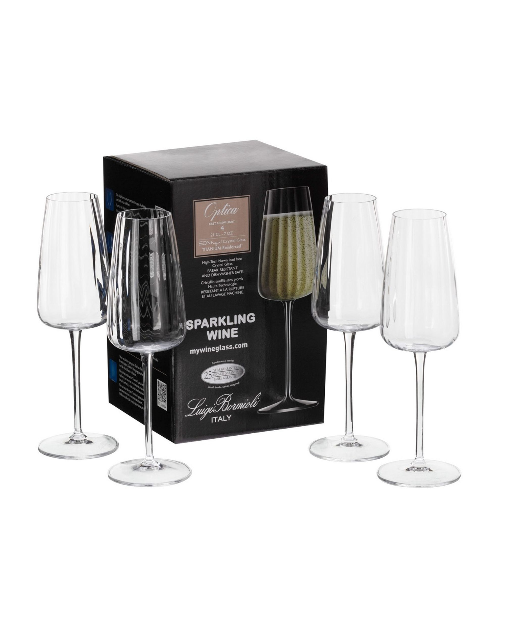 Kieliszki do wina Ottico 4 szt. 210ml (hover)