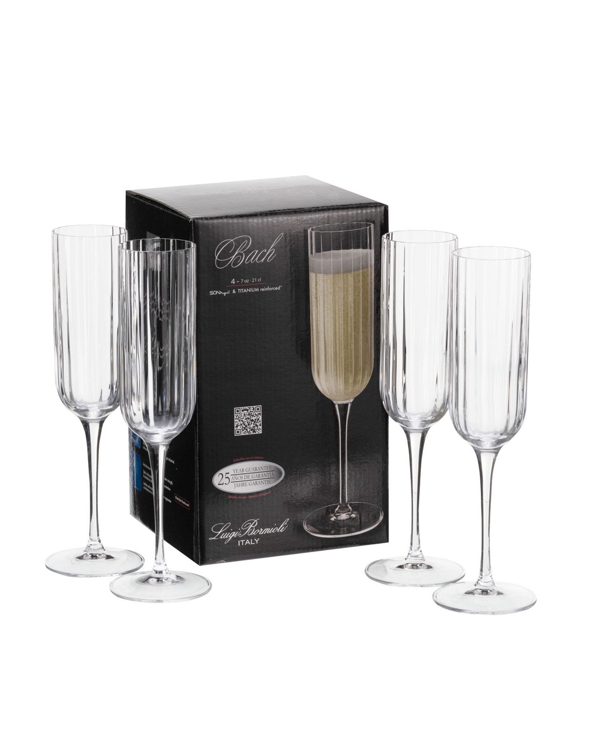 Kieliszki do szampana Chetti 4szt. 210ml (hover)