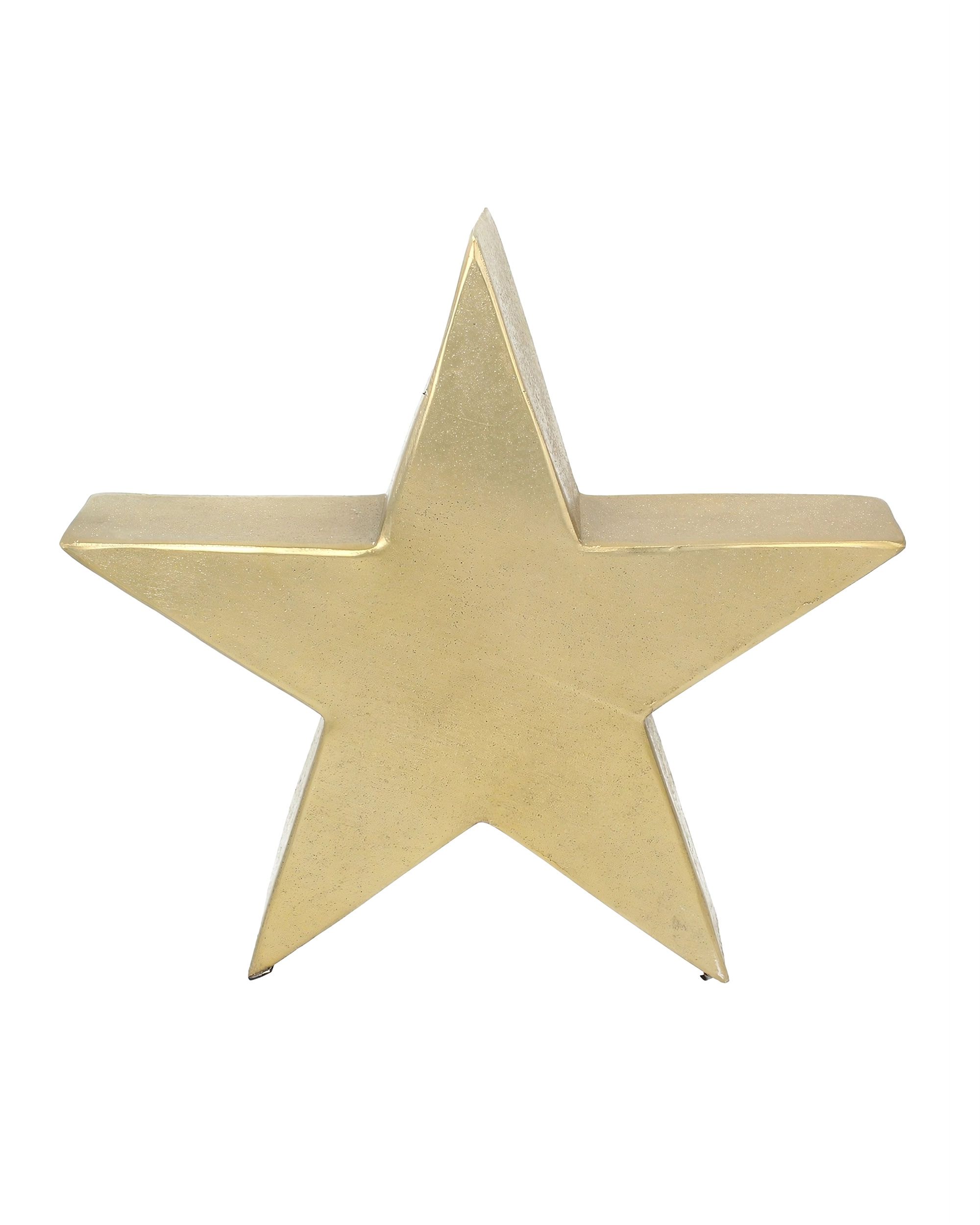 Dekoracja Christmas Star 38cm gold