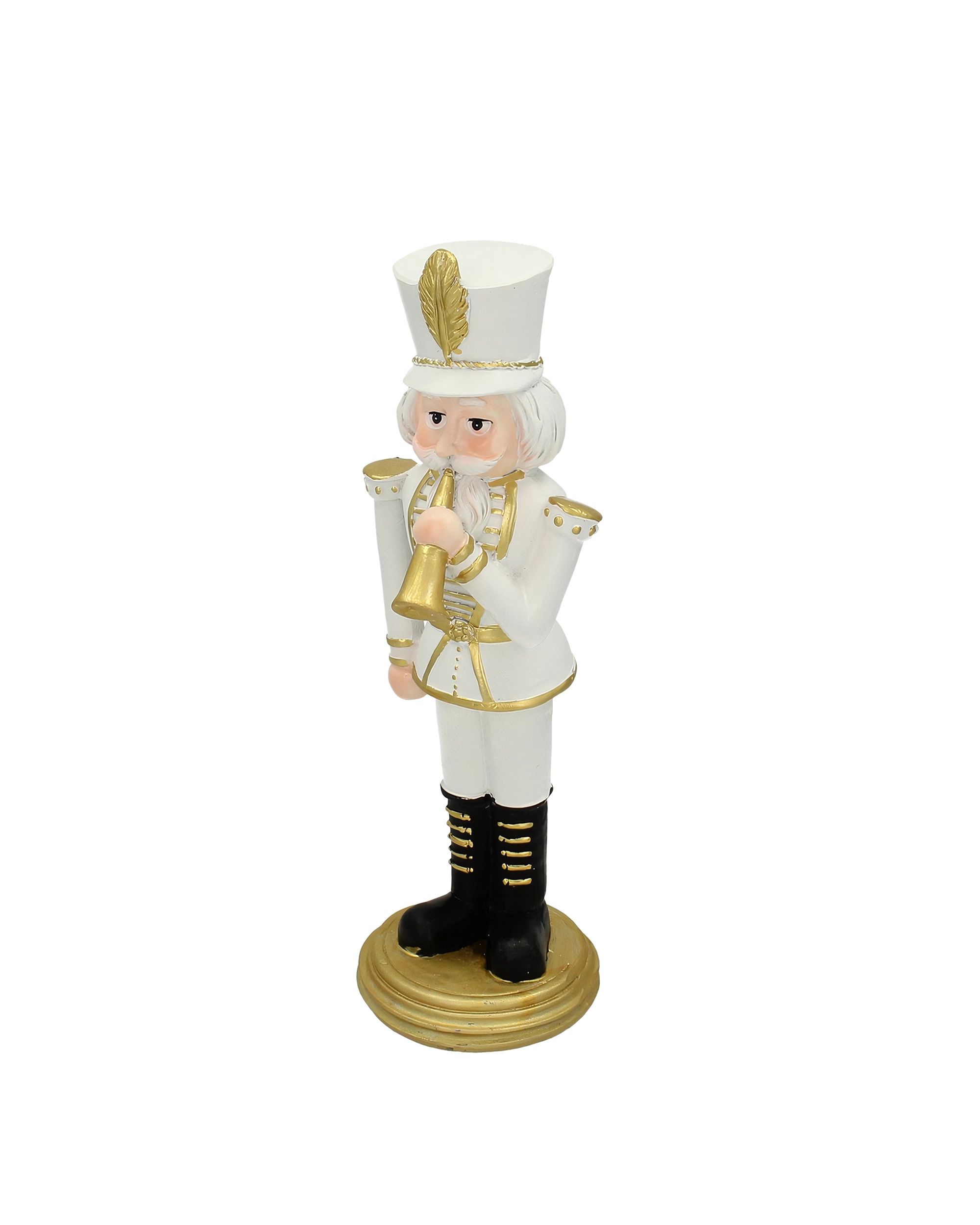 Figurka Dziadek do orzechów 31cm white