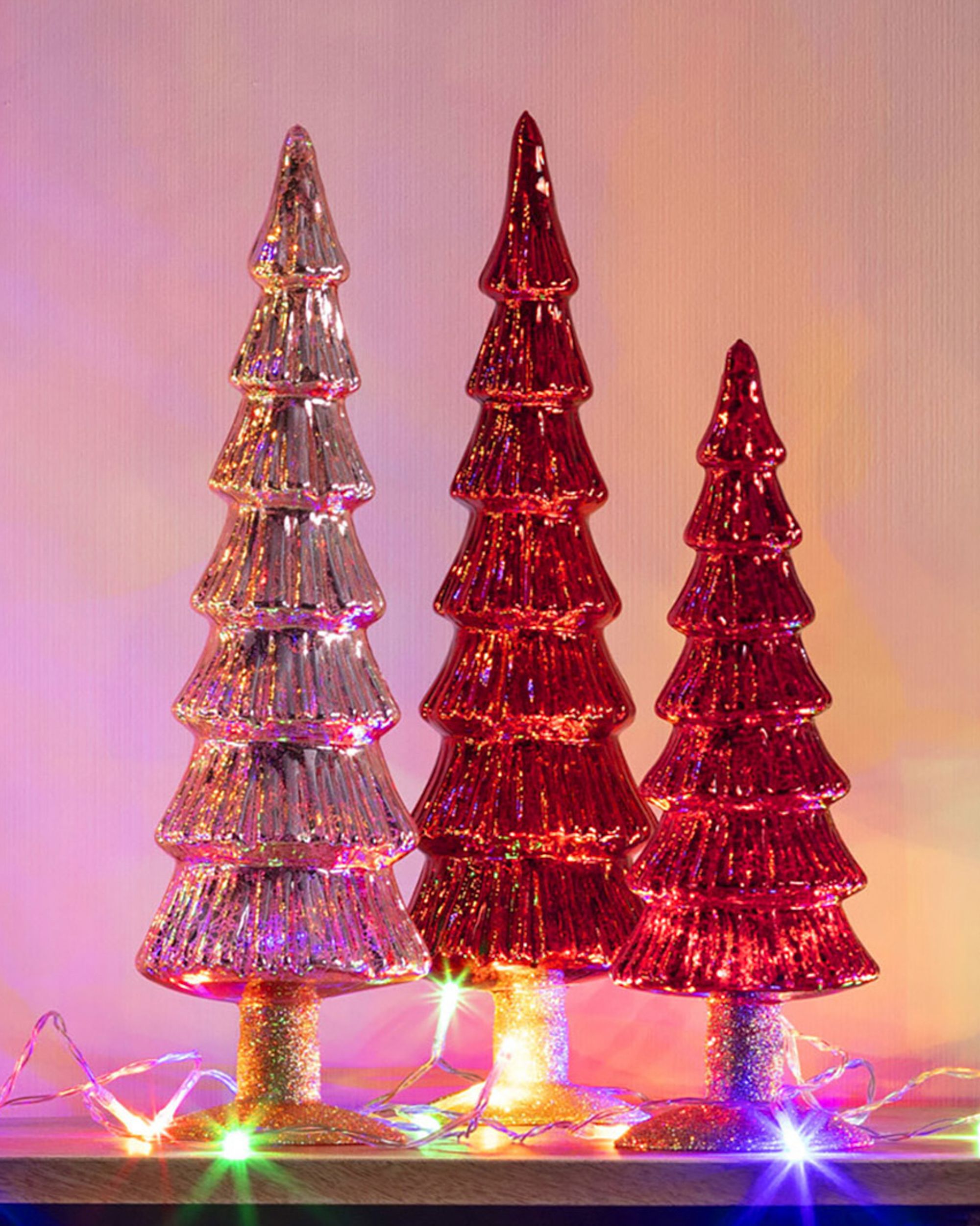 Dekoracja Red Christmas Tree 36cm (hover)