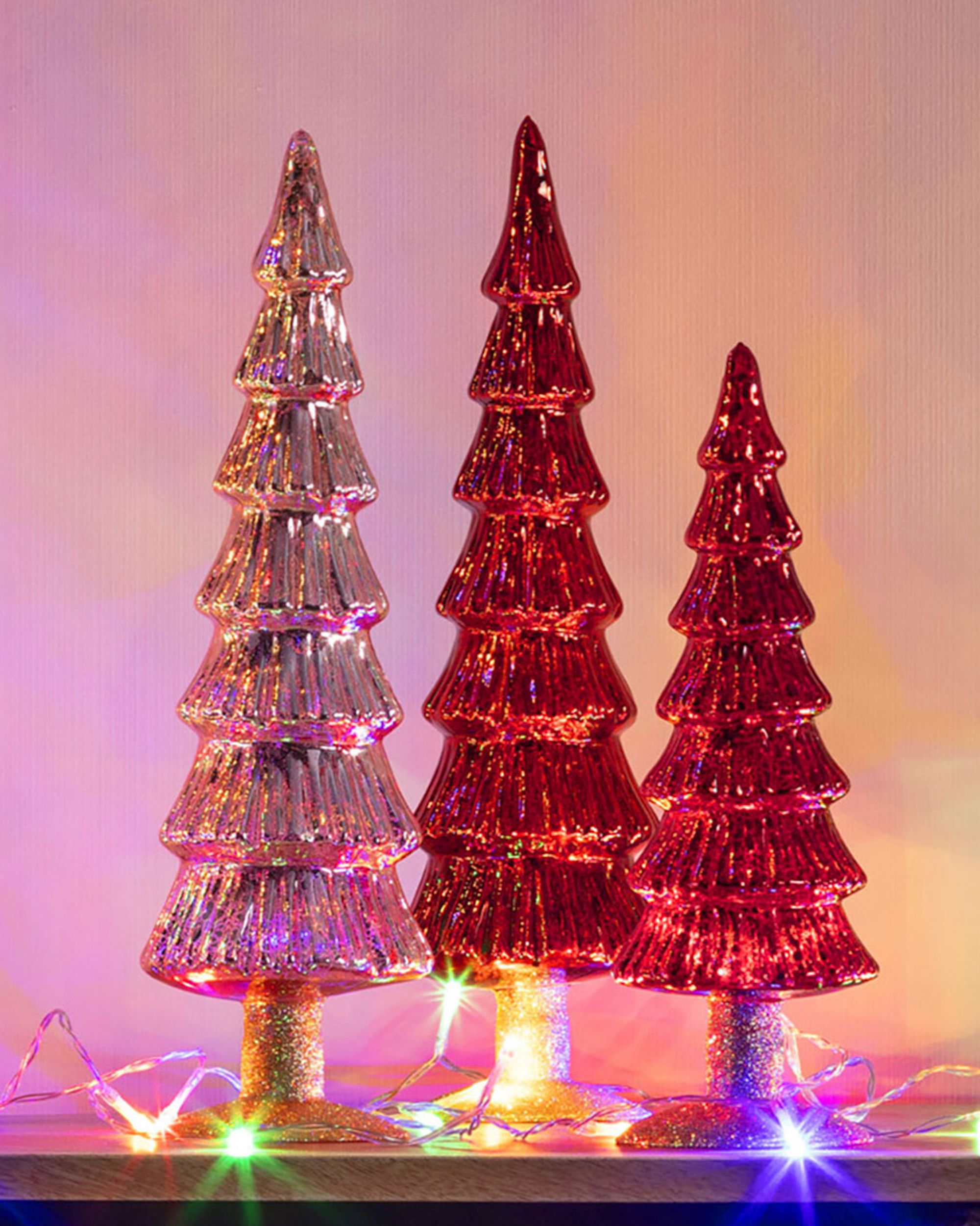 Dekoracja Red Christmas Tree 28cm (hover)