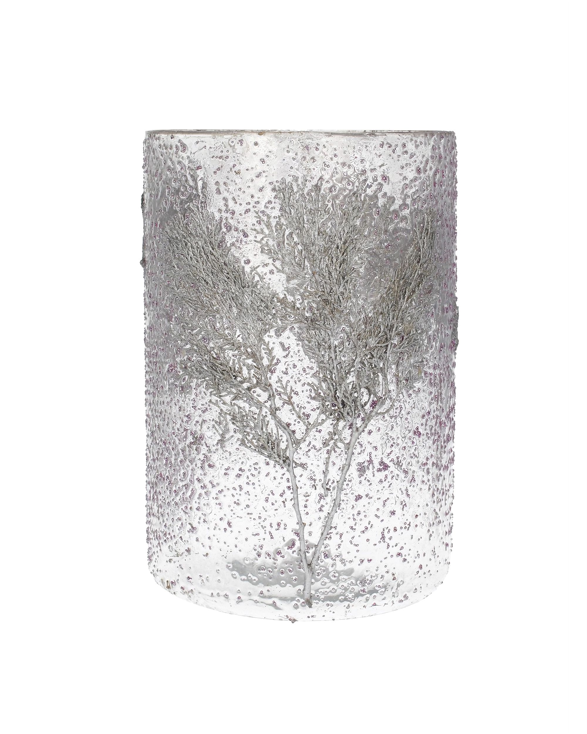 Świecznik Twig II ⌀20cm silver