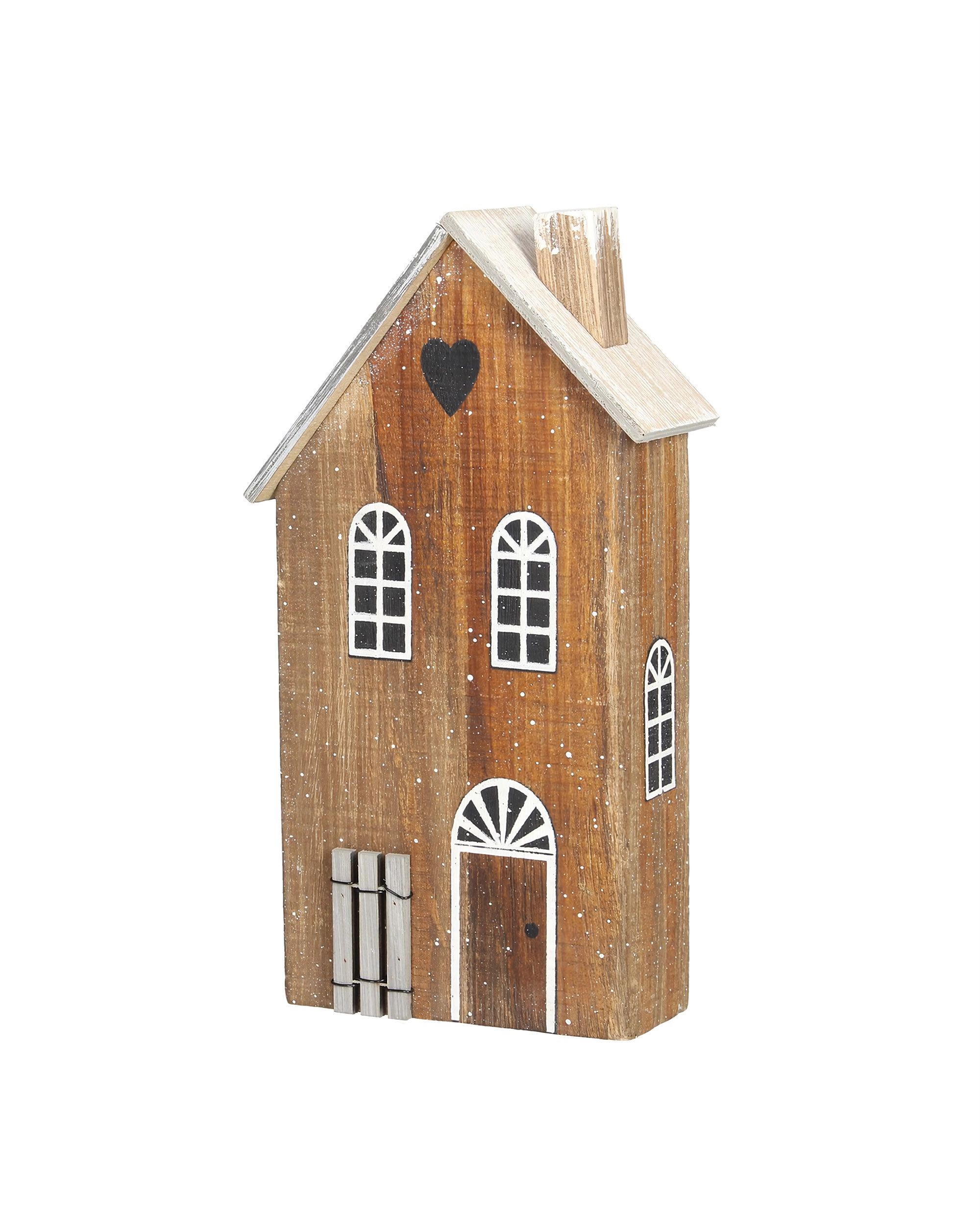 Dekoracja Snow House 25cm natural