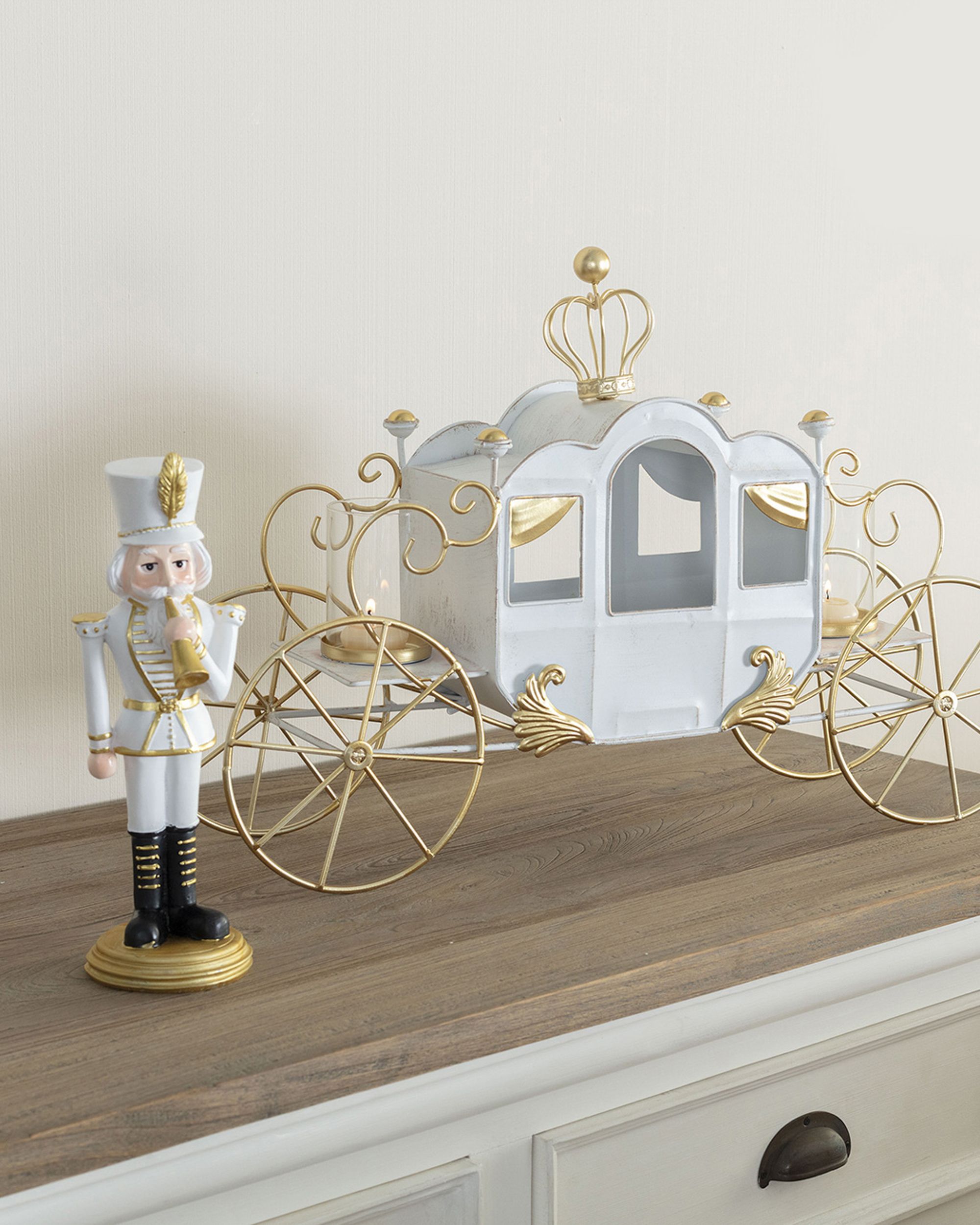 Świecznik Carriage 66x20x32cm (hover)