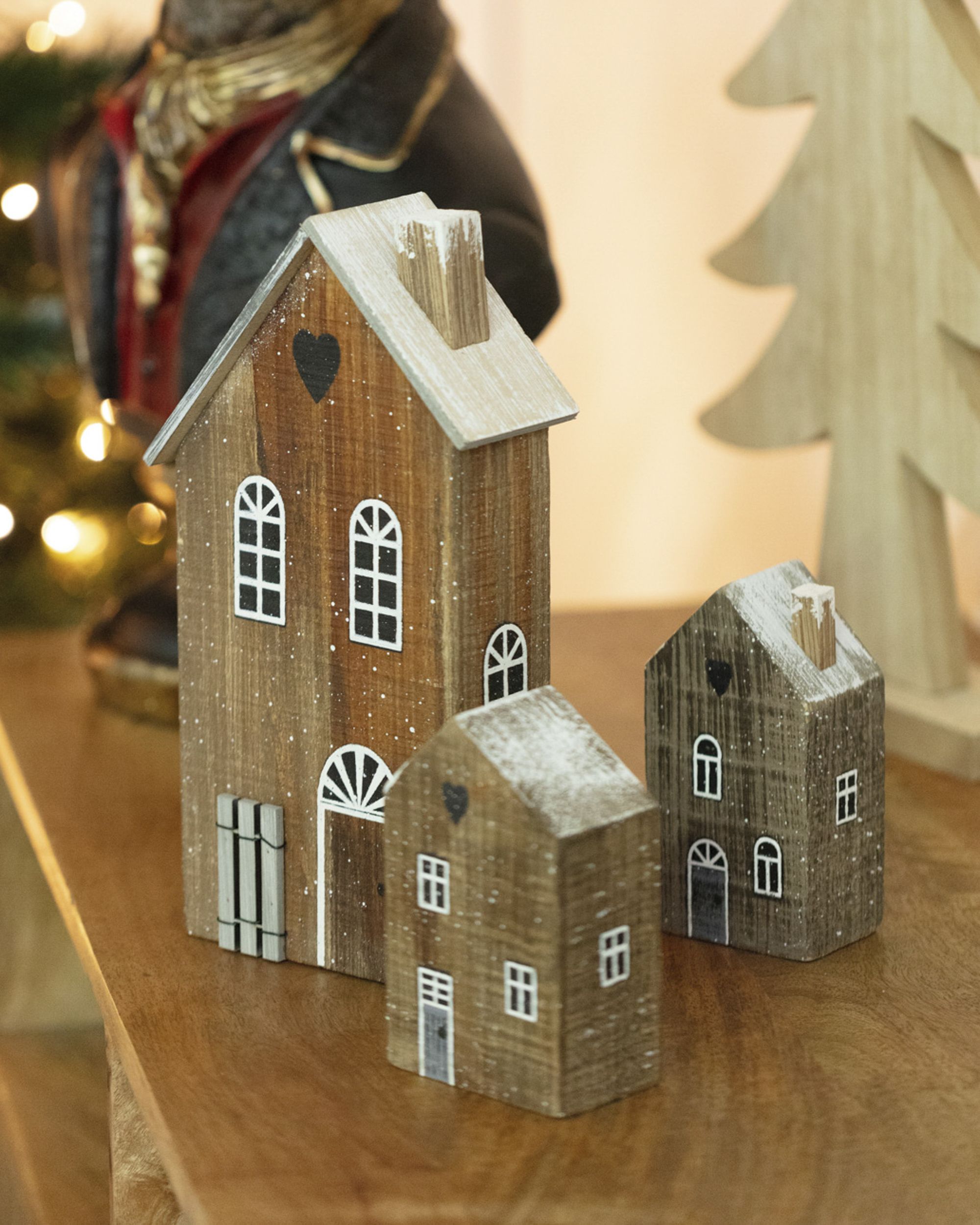 Dekoracja Snow House 12cm natural (hover)