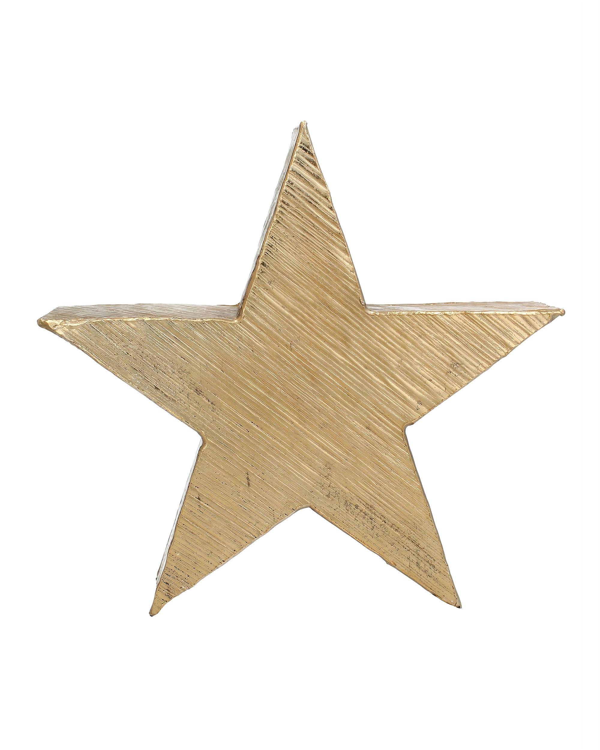 Dekoracja Gold Star 32cm
