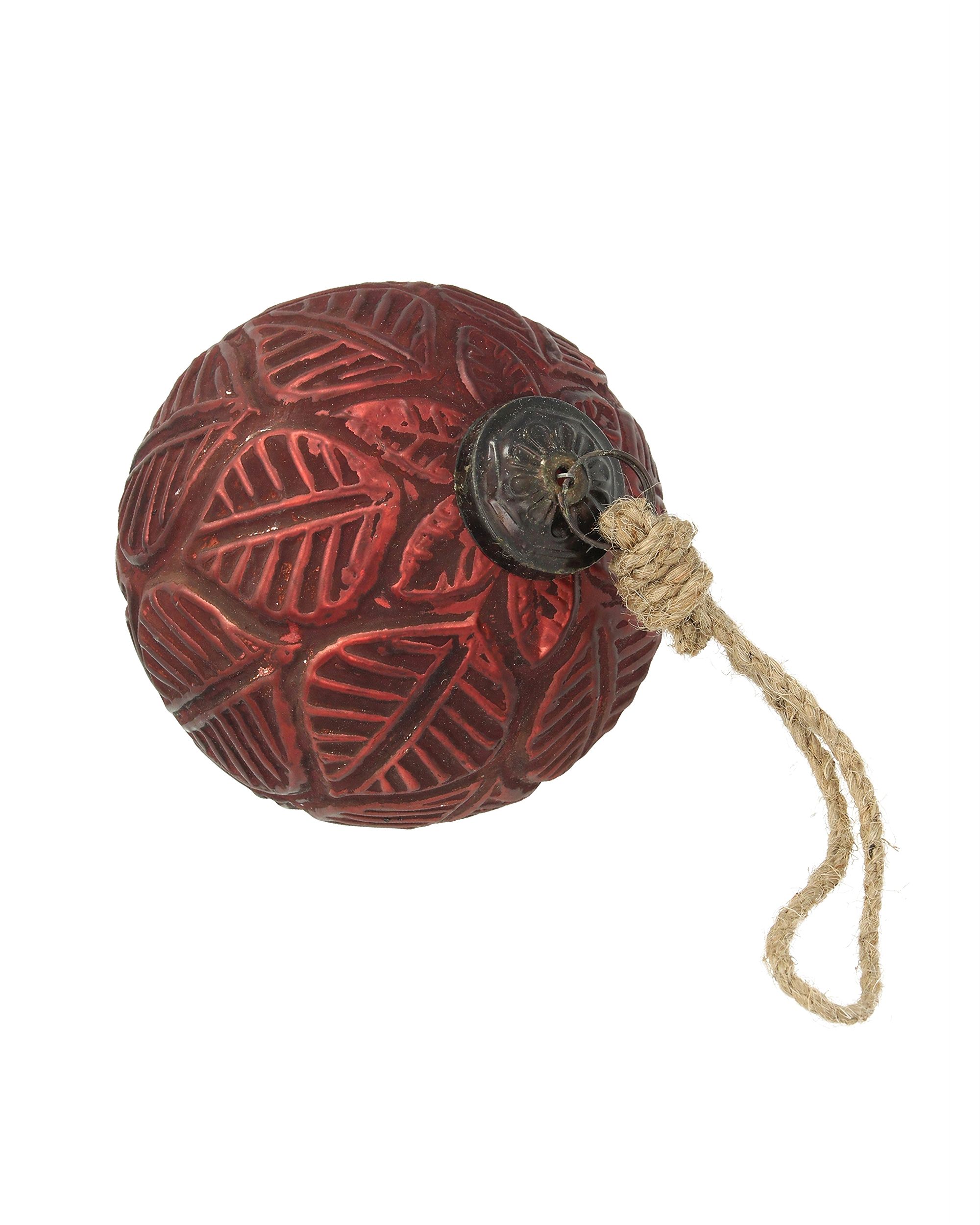 Bombka Vintage Crimson ⌀10 cm red (hover)