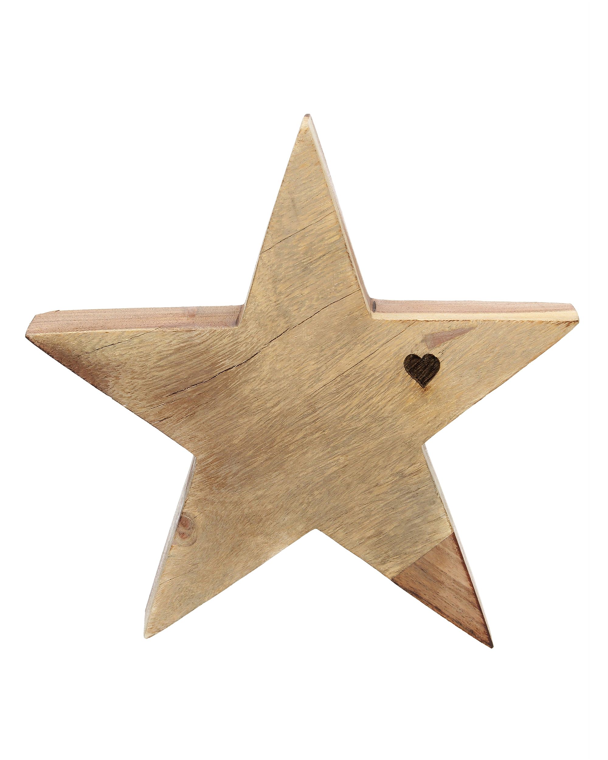 Dekoracja Wooden Star II 20x4x20 cm (hover)