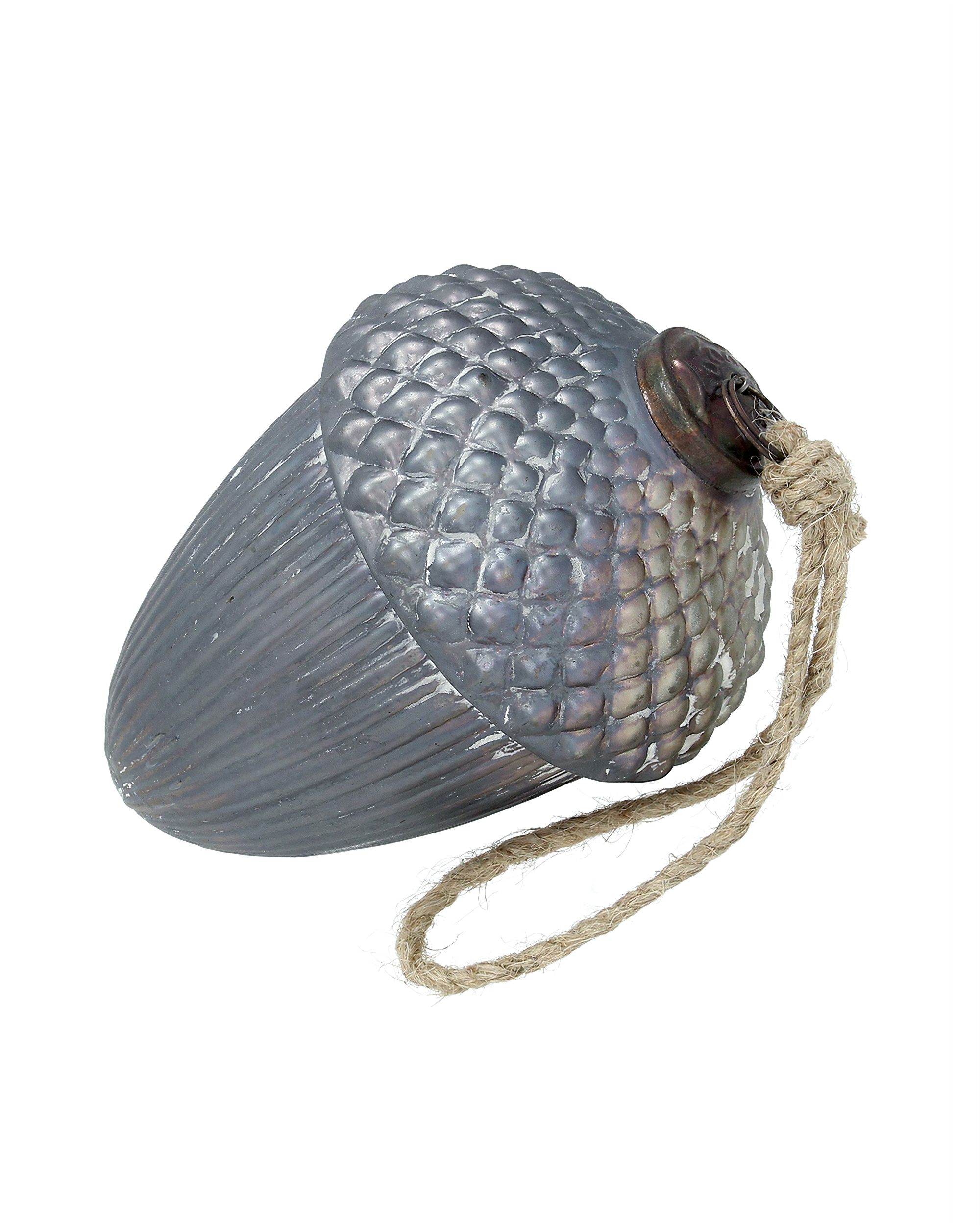 Bombka Vintage Frost 14 cm grey (hover)