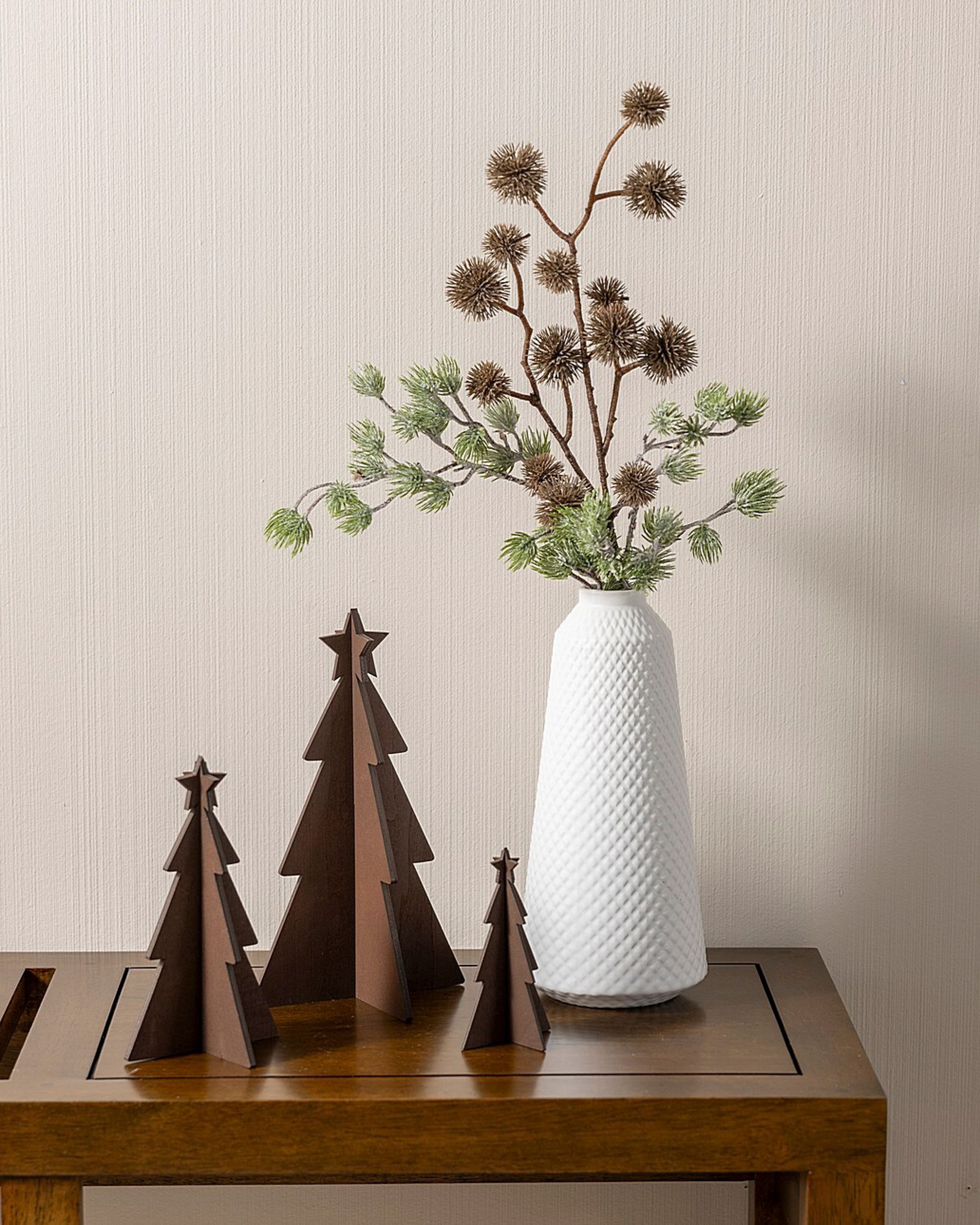 Dekoracja Rustic Trees 3 szt. brown (hover)