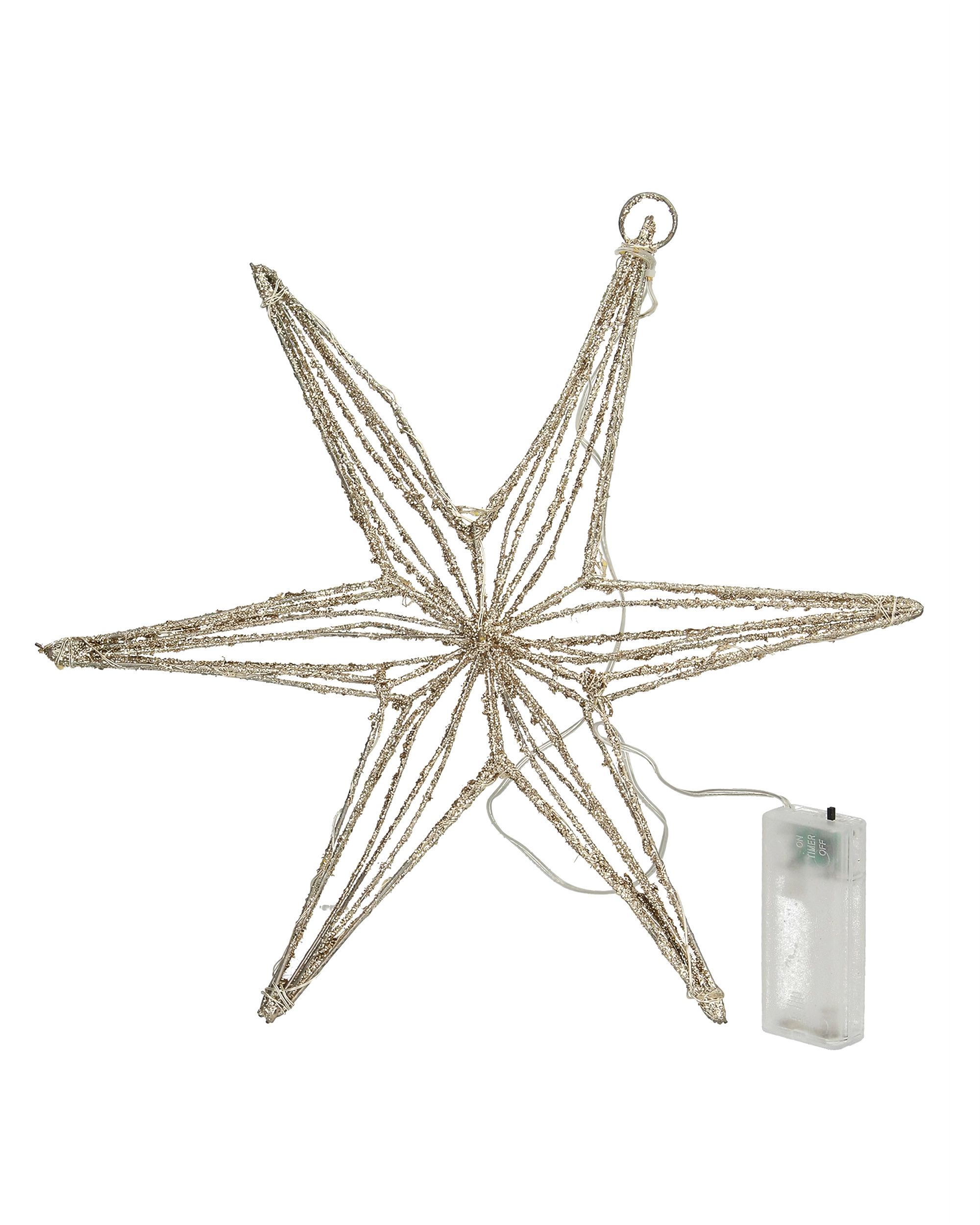 Gwiazda led Glitter Star 30 cm
