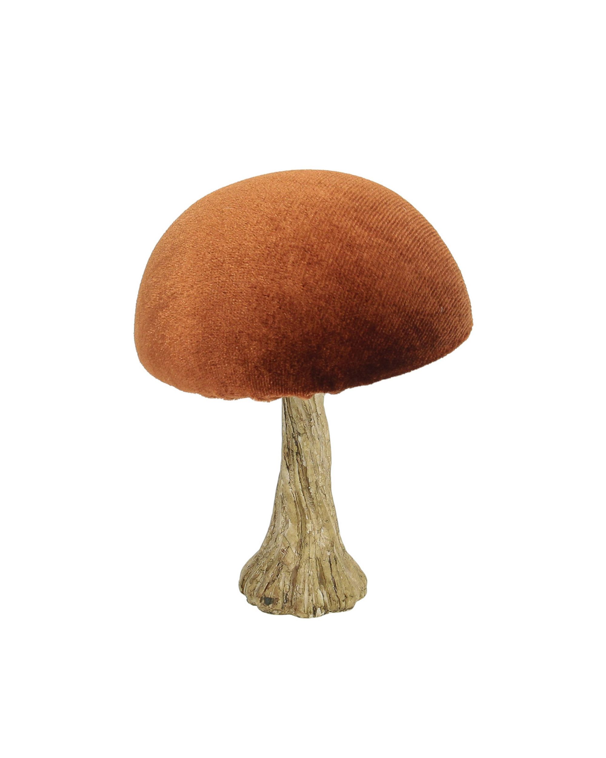Dekoracja Velvet Mushroom 10 cm orange (hover)