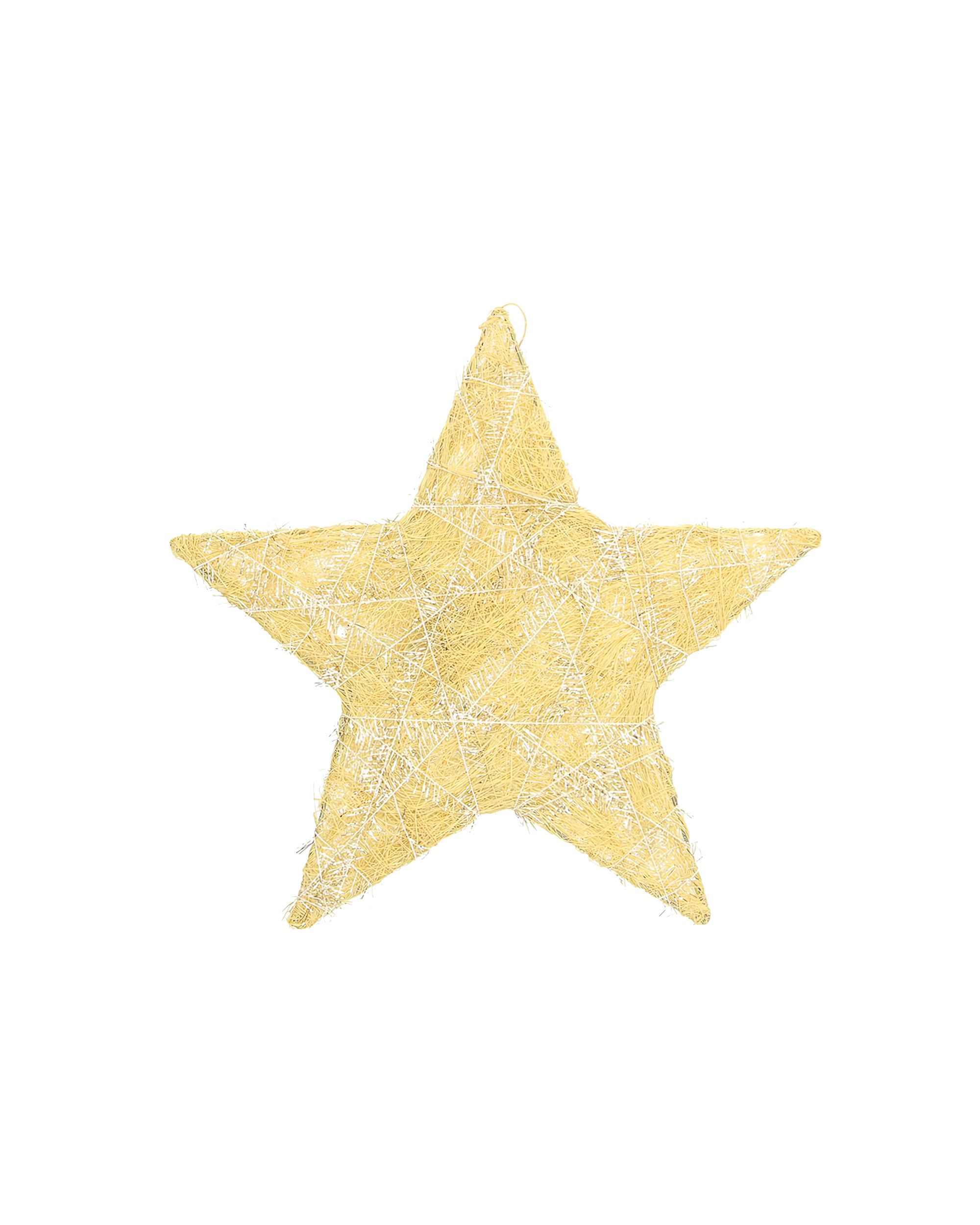 Ozdoba świąteczna Golden Star II 25 cm