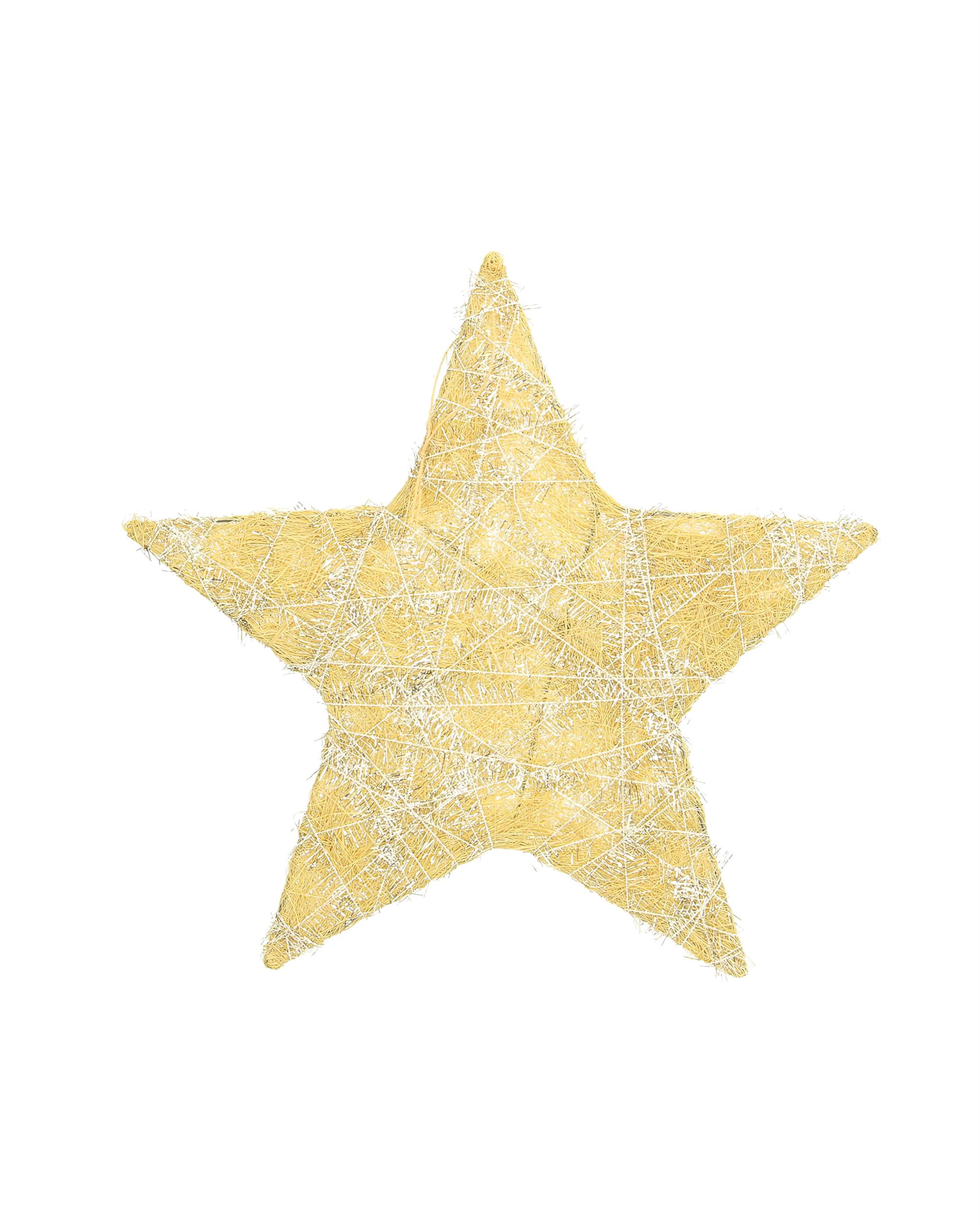 Ozdoba świąteczna Golden Star II 30 cm