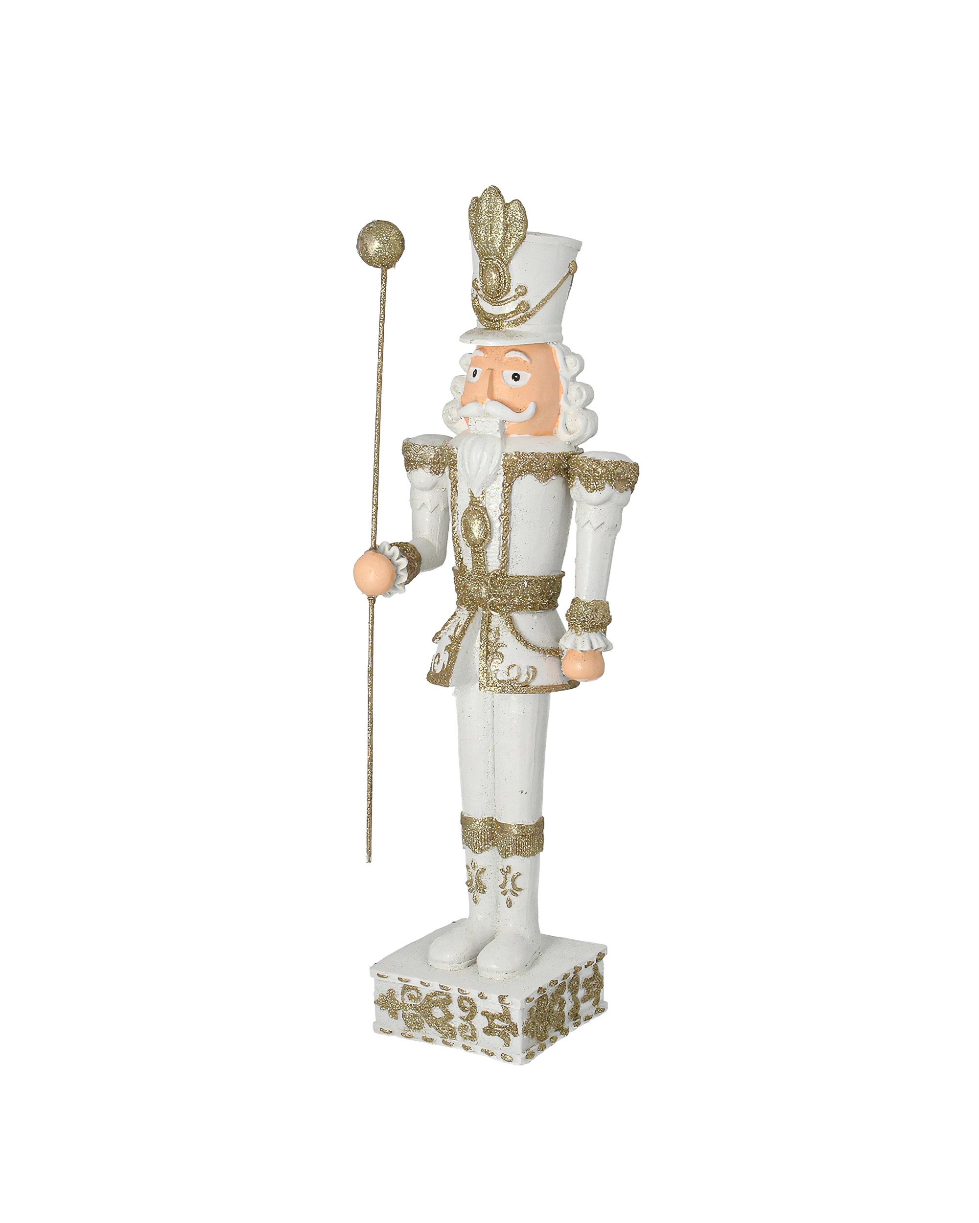 Figurka Dziadek do orzechów 55 cm white
