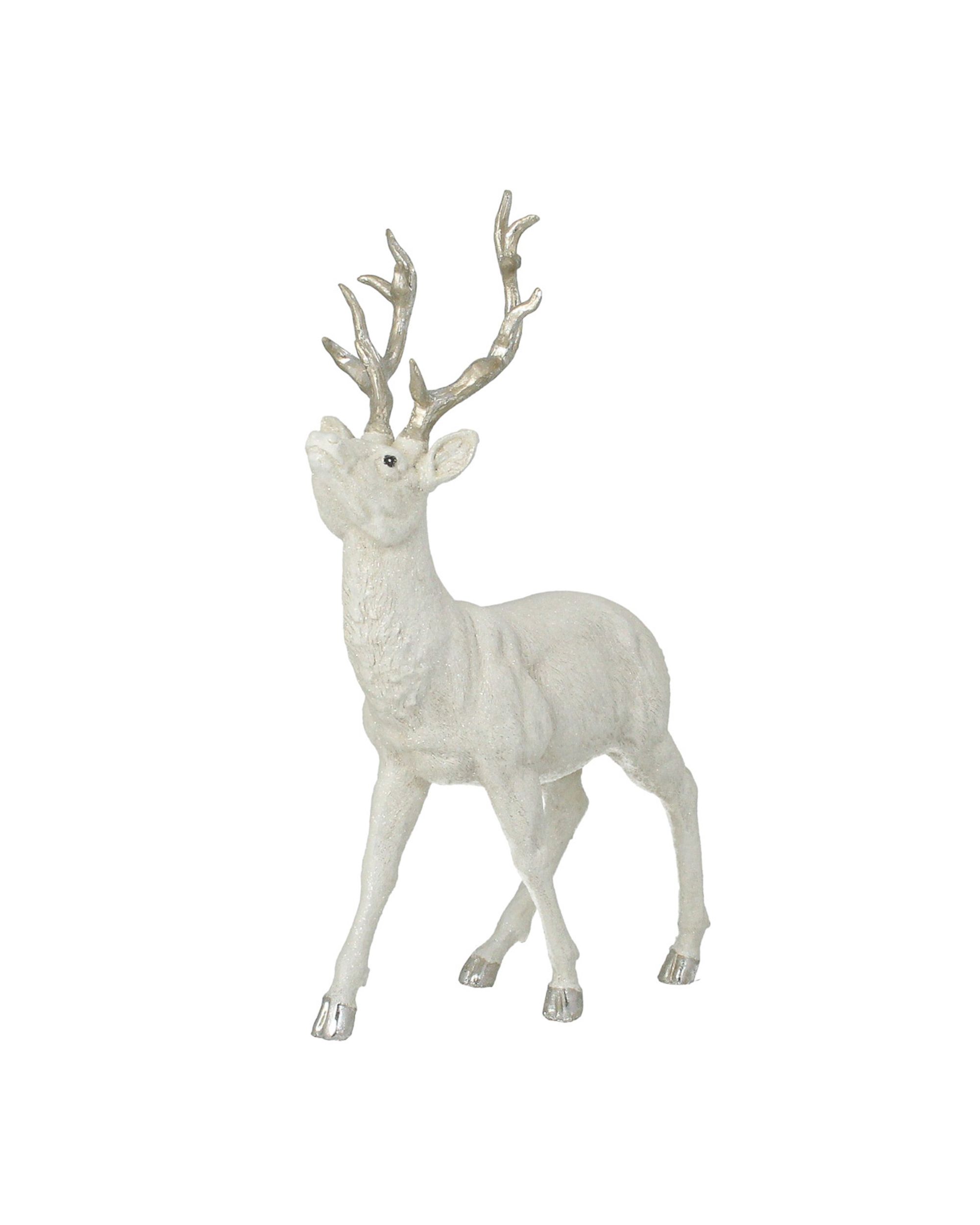 Figurka Deer White 32x12x39 cm silver (hover)